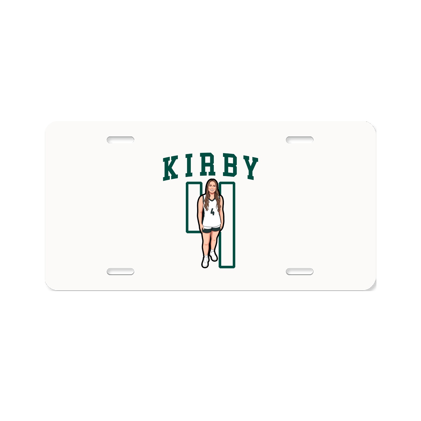 License Plate — Shirsey in Classic