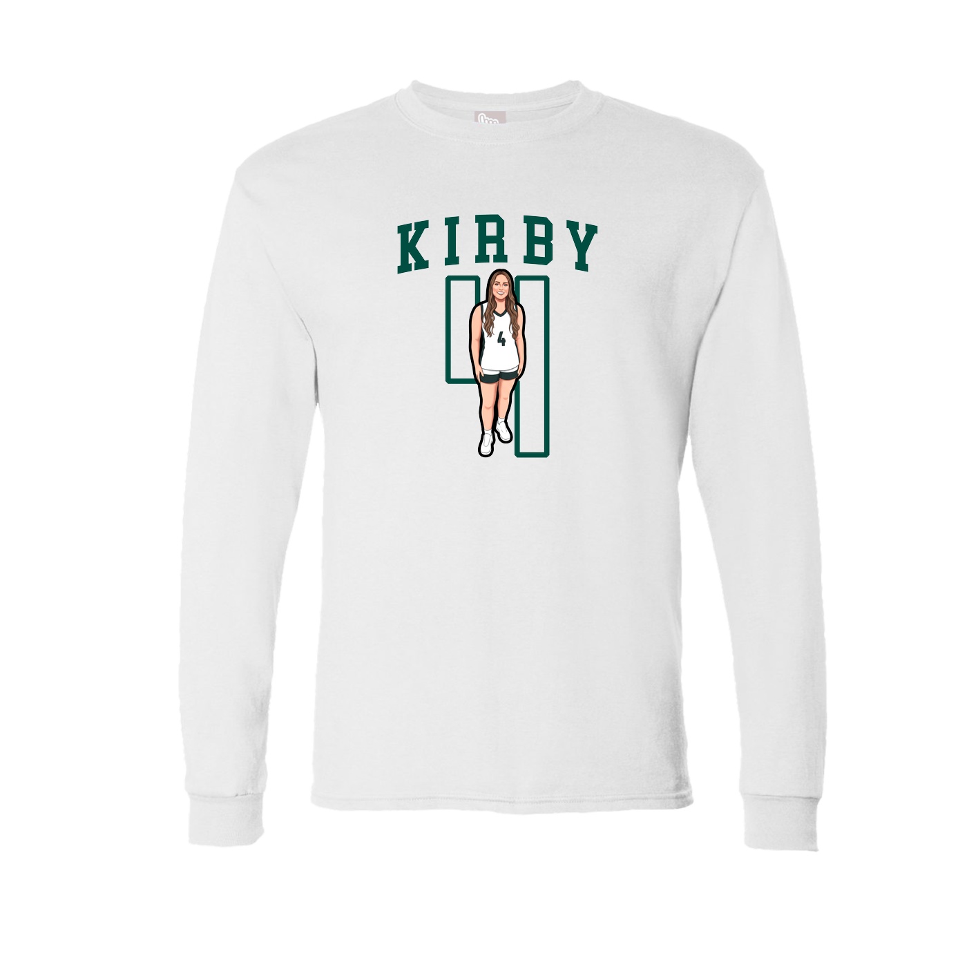Long Sleeve Tee — Shirsey in White