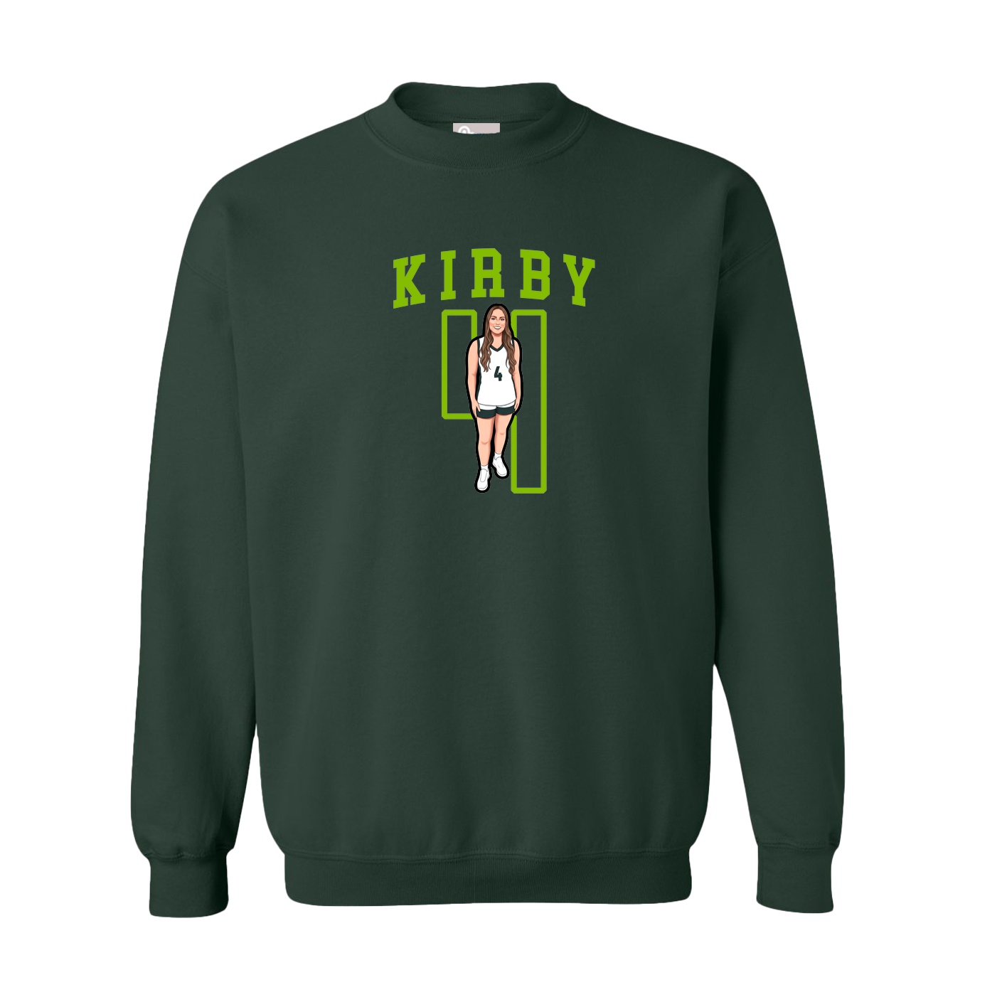 Fleece Crew — Shirsey in Green