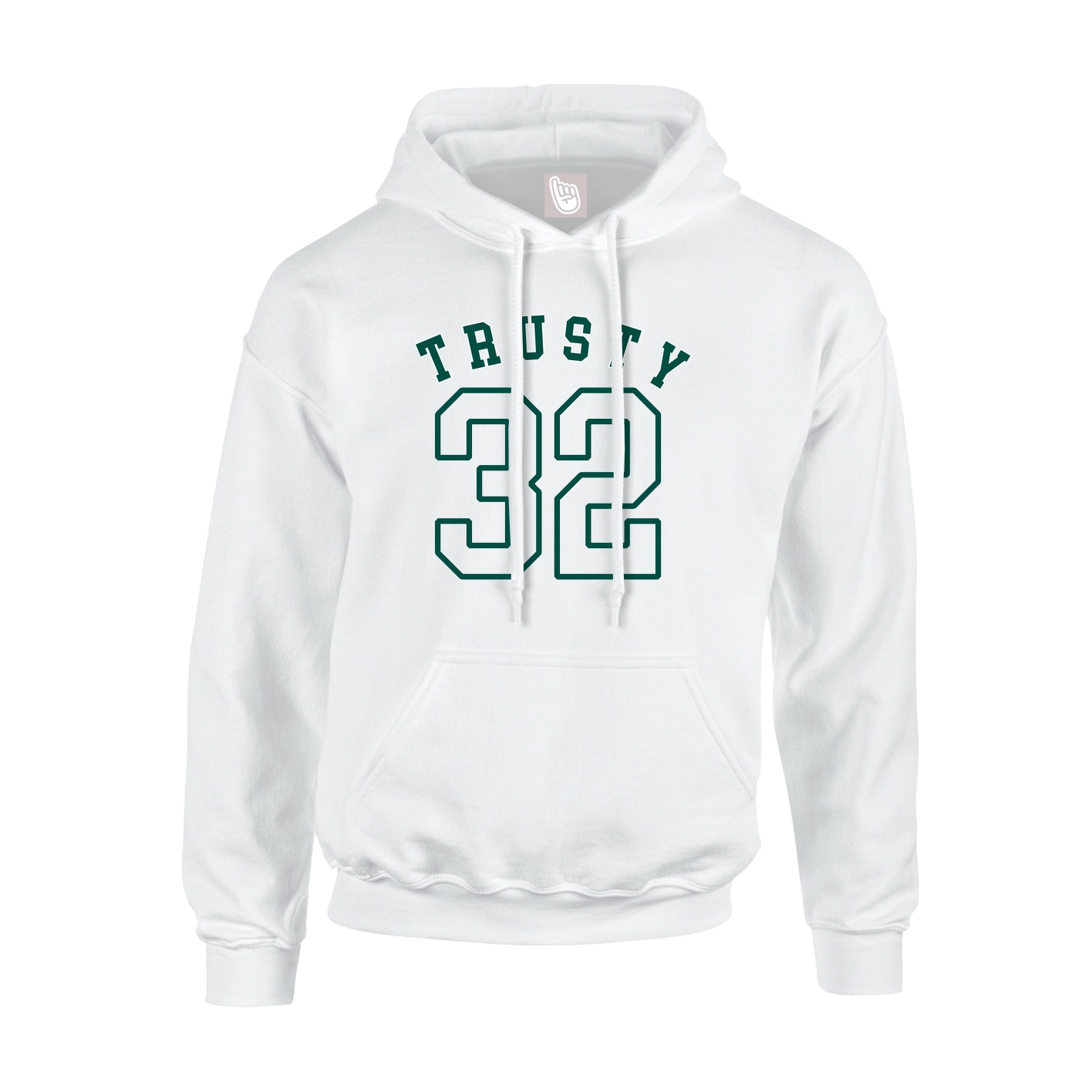 Hoodie — Shirsey Arch in White
