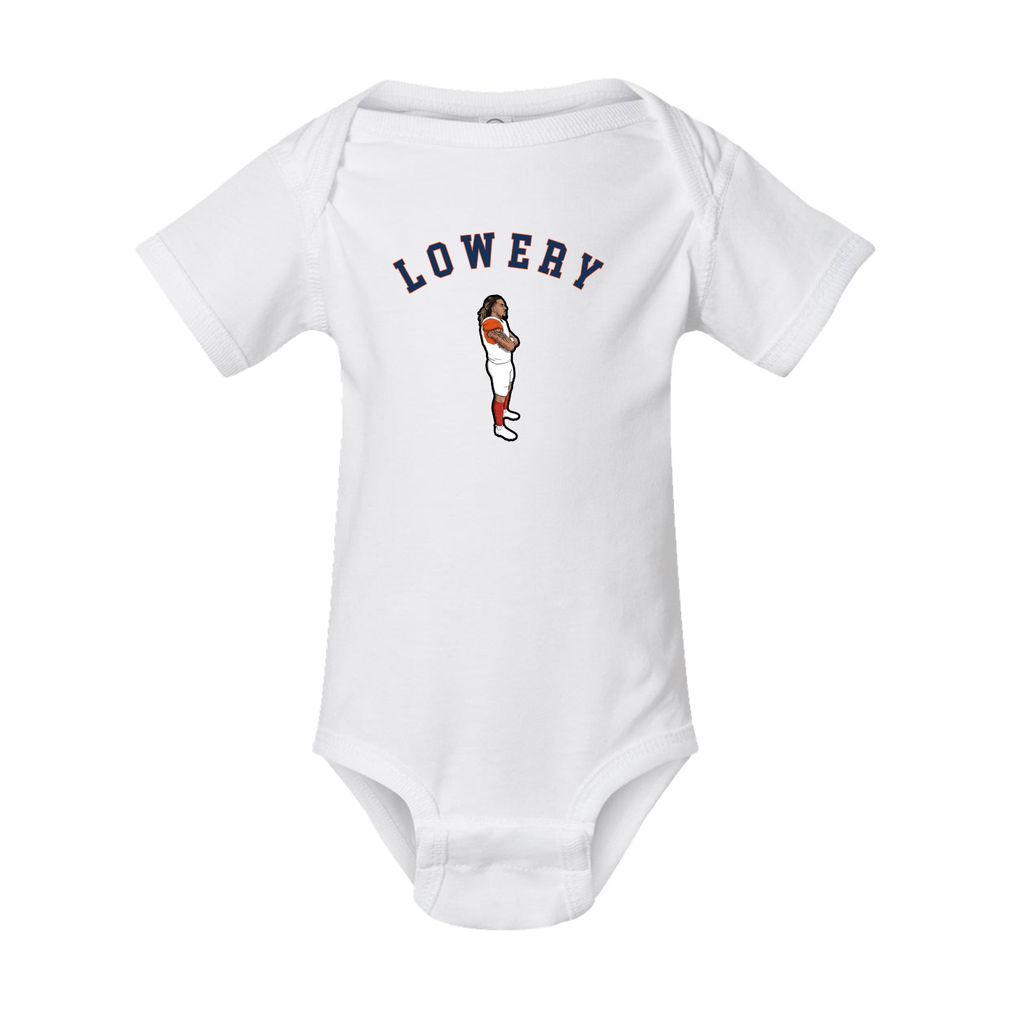Baby Onesie — Shirsey Arch in White