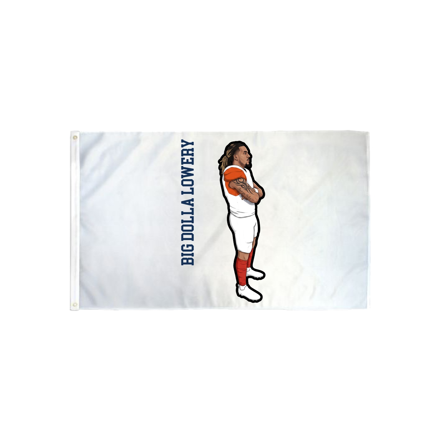 3x5 Flag — Name Vertical in Classic