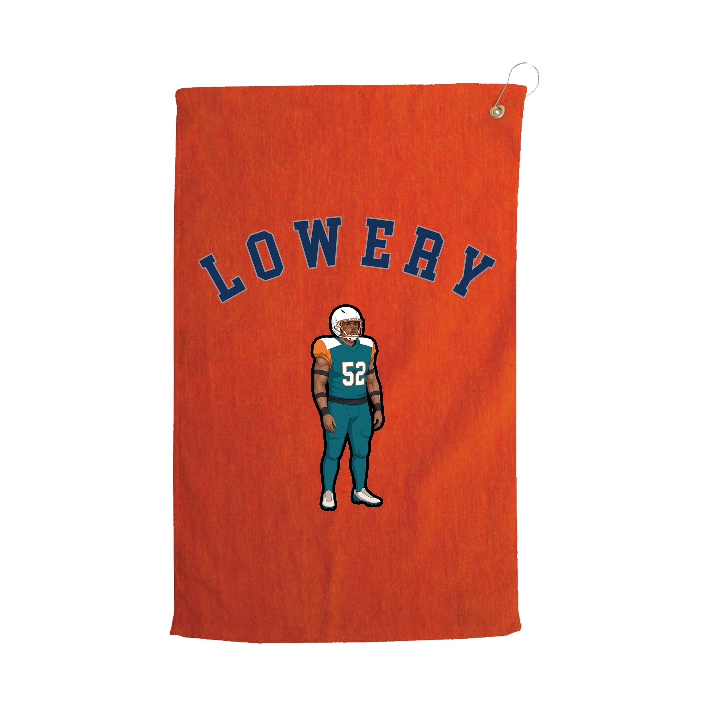 Golf Towel — Shirsey Arch in Orange