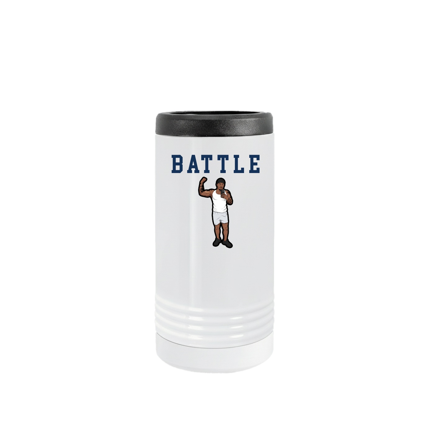 Slim Beverage Holder — Shirsey in White