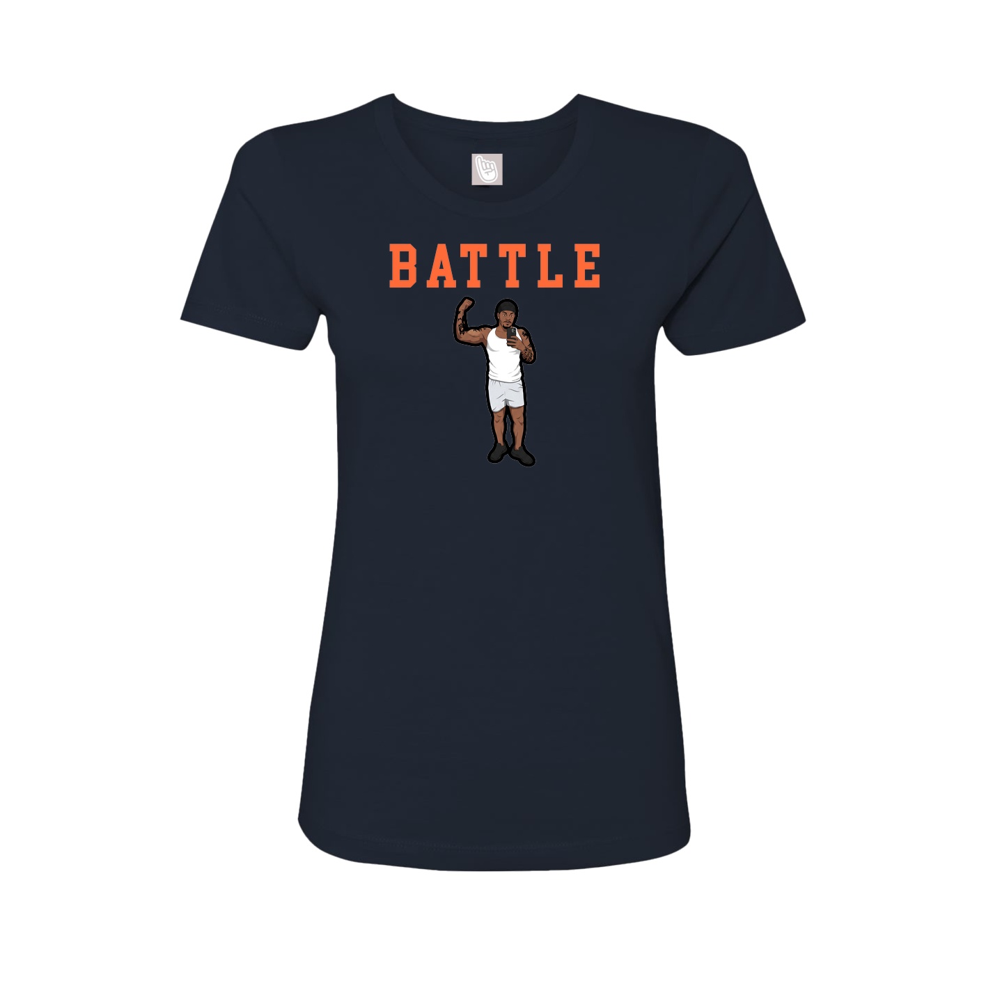 Fitted Women's Tee — Shirsey in Navy