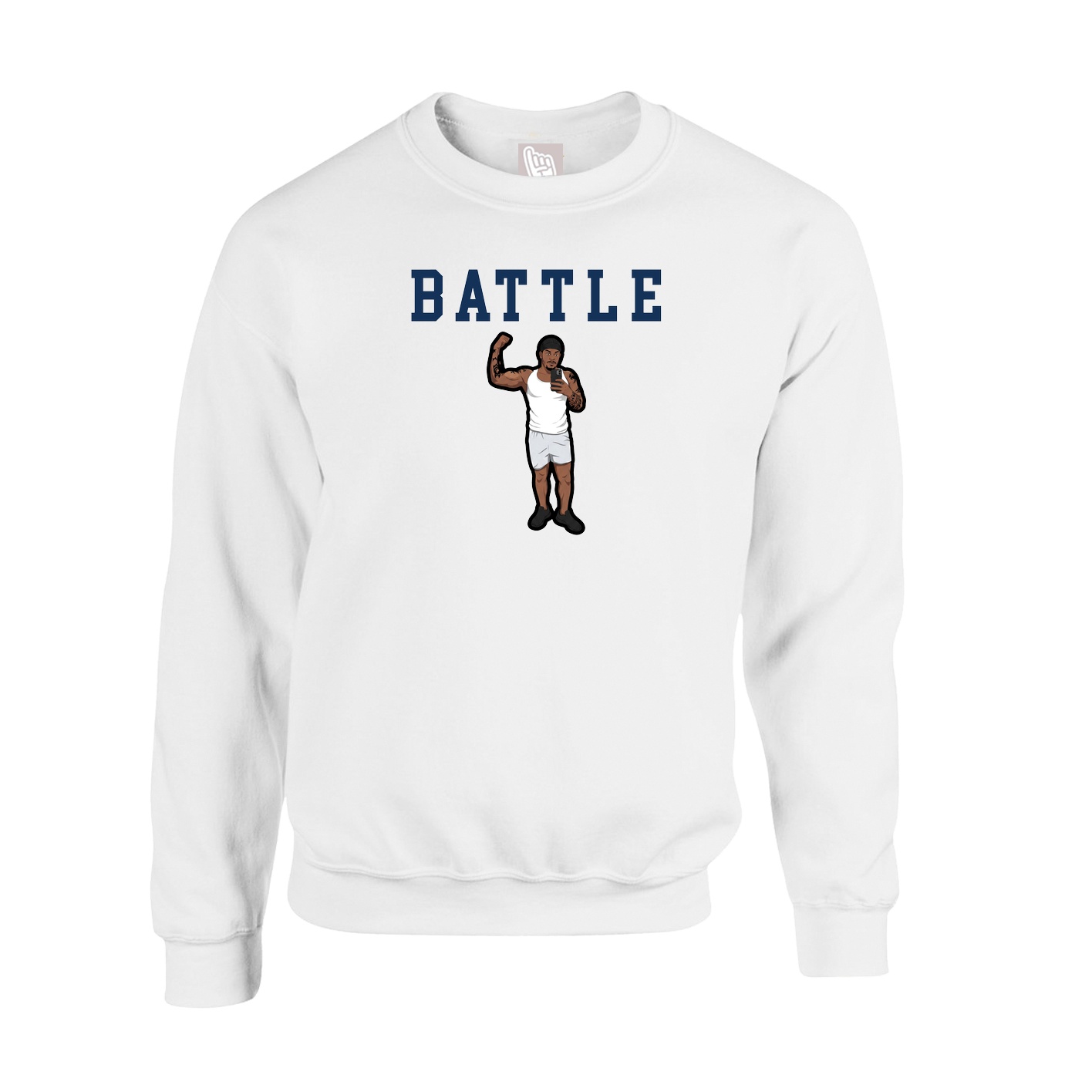 Fleece Crew — Shirsey in White