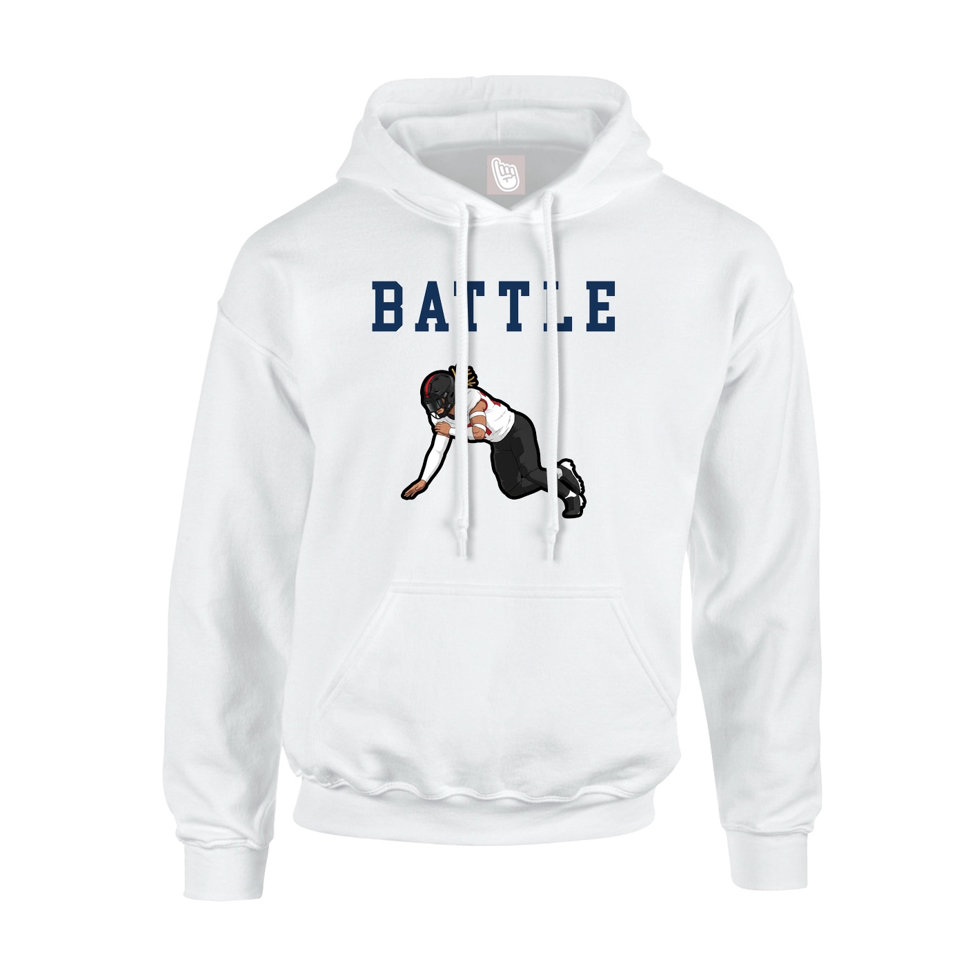 Youth Hoodie — Shirsey in White