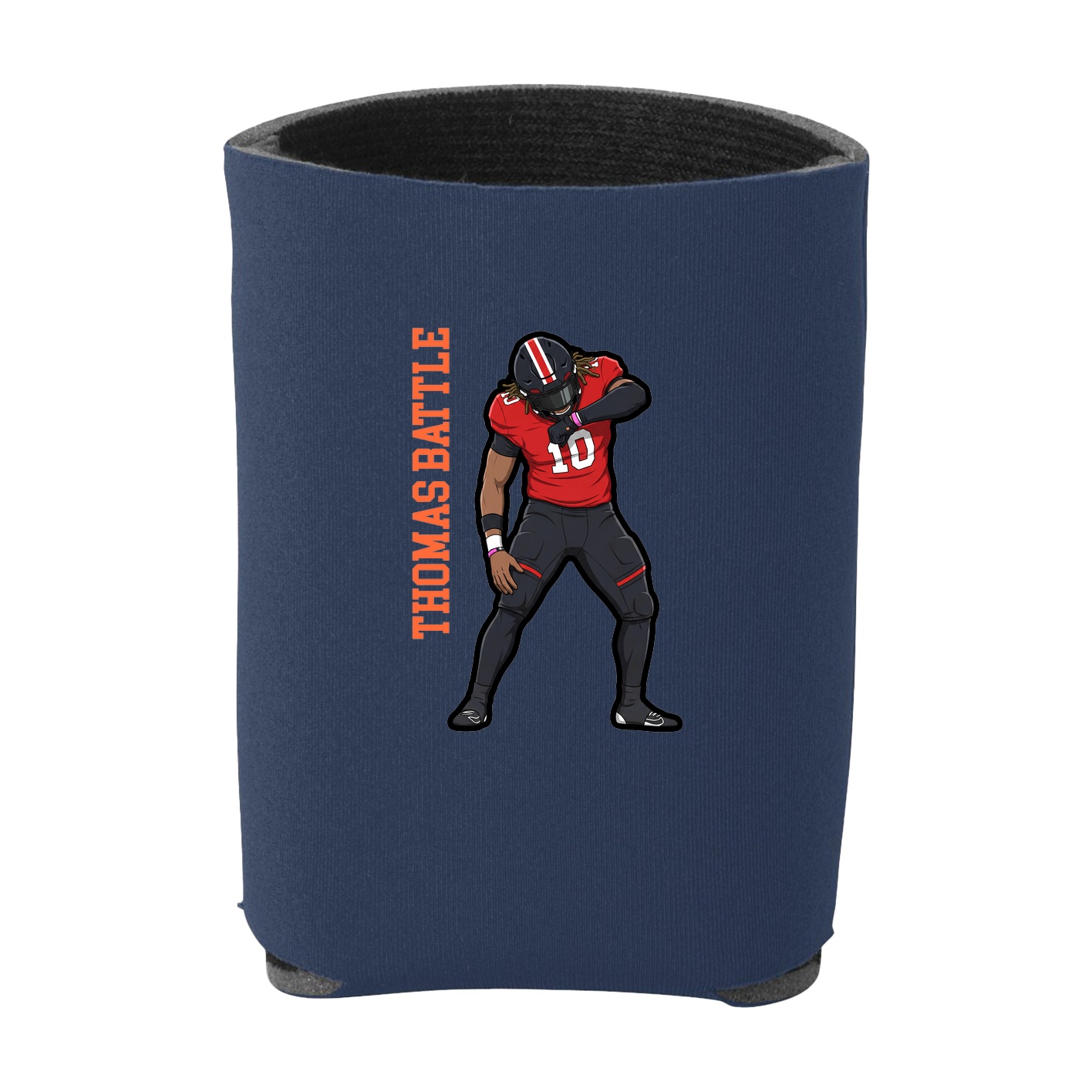 Can Holder — Name Vertical in Navy