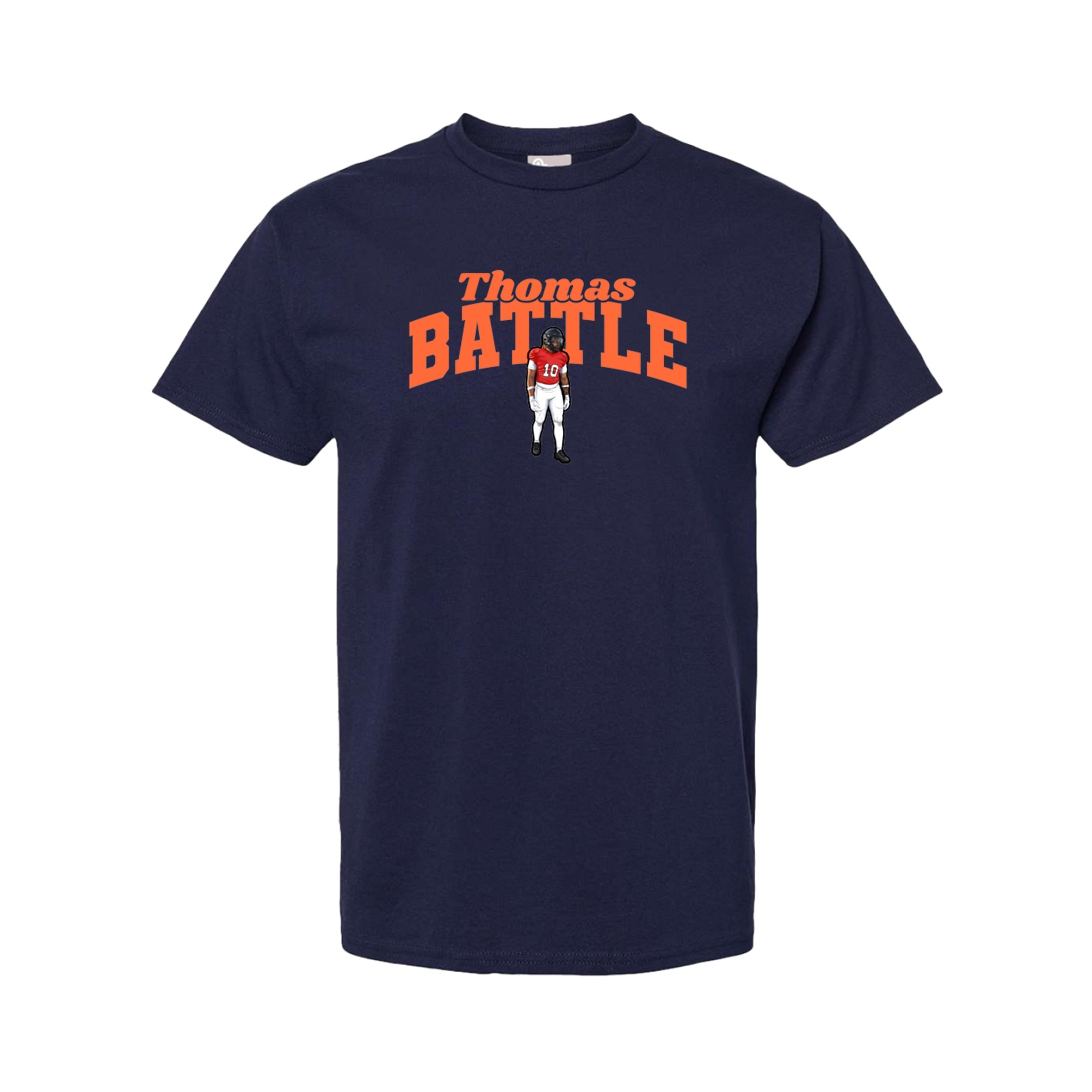 Tee — Signature Arch in Navy