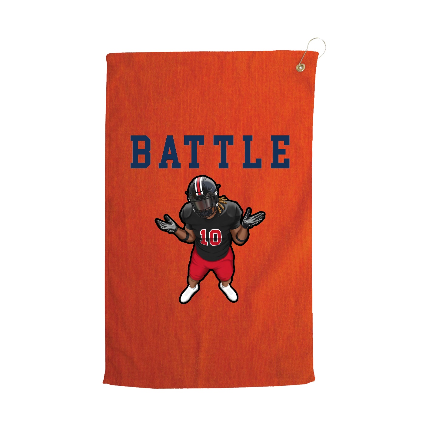 Golf Towel — Shirsey in Orange