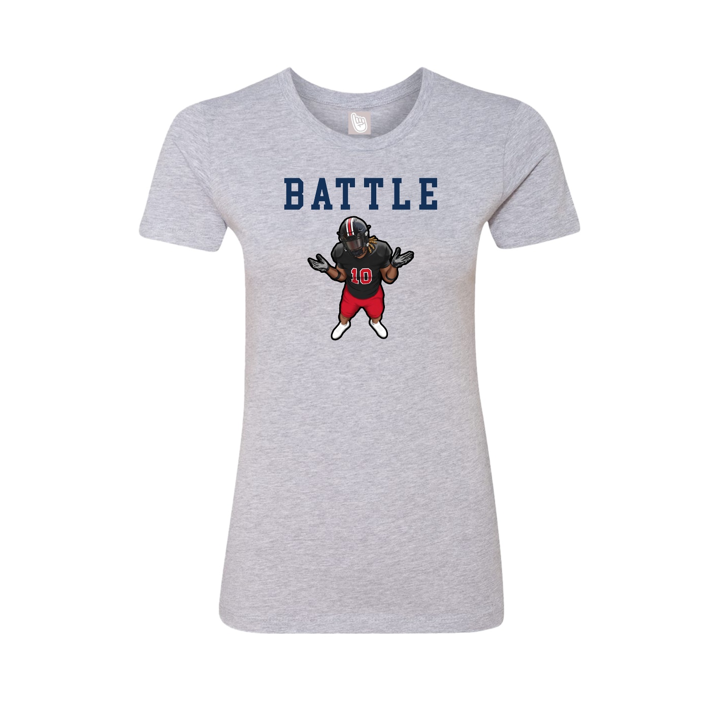 Fitted Women's Tee — Shirsey in Grey