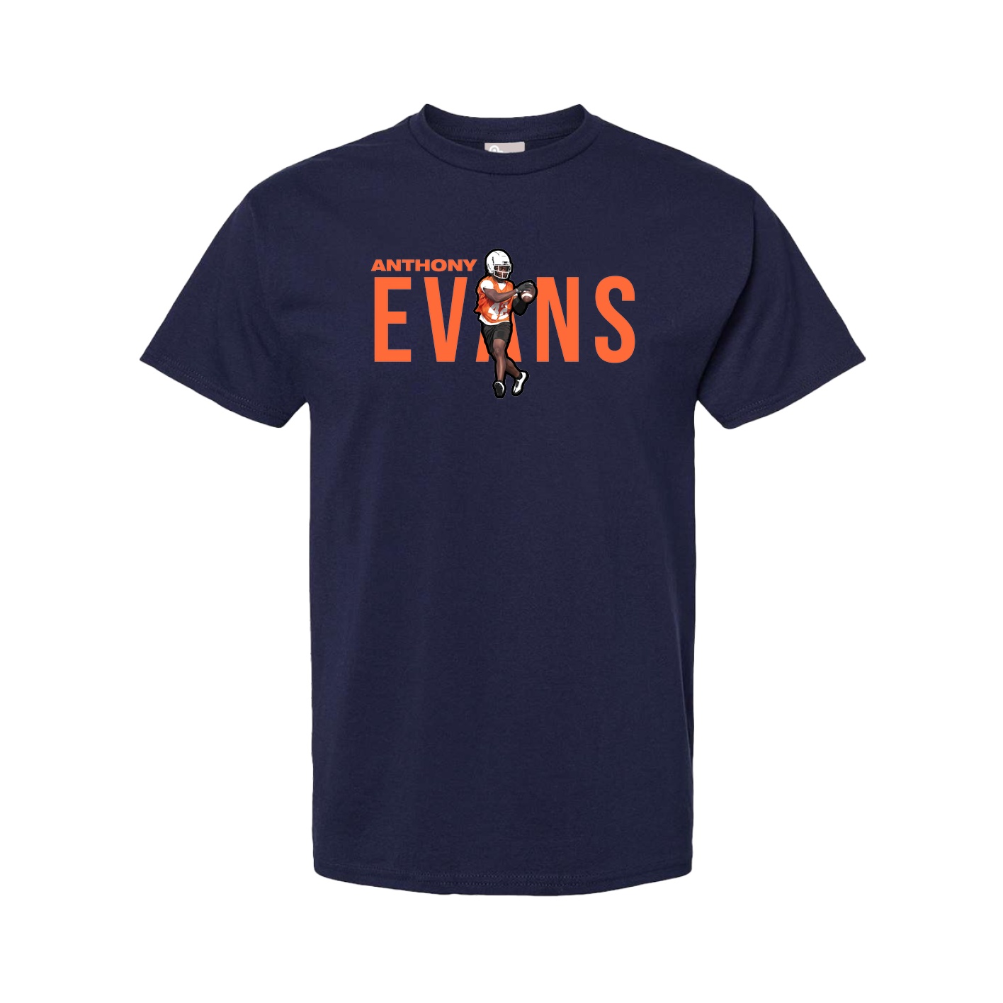 Tee — Player Name in Navy