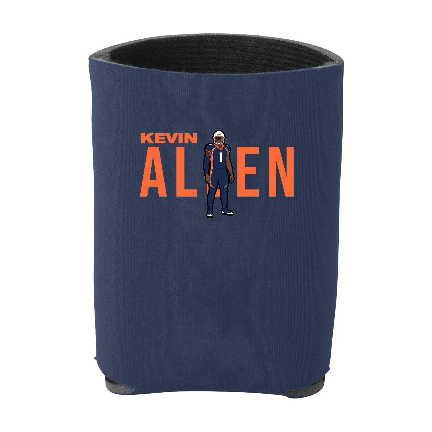 Can Holder — Player Name in Navy