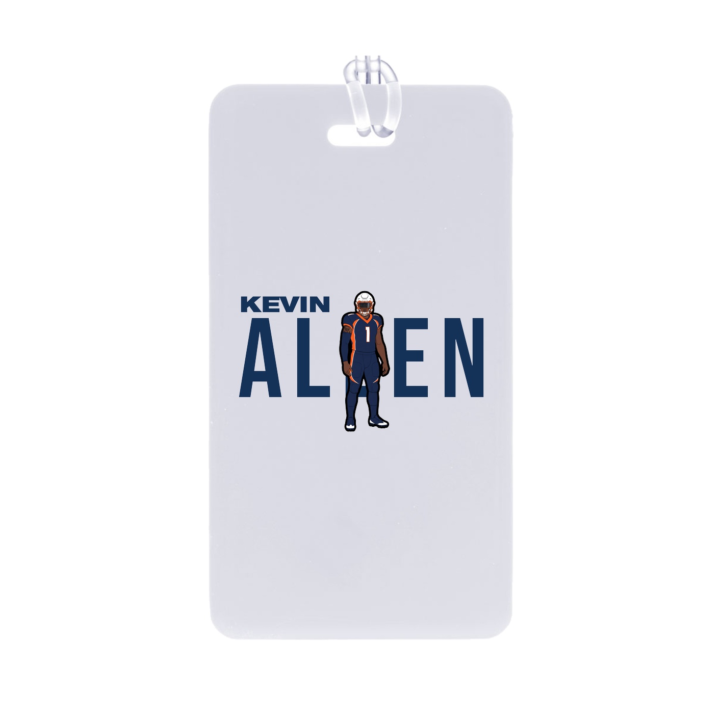 Bag Tag — Player Name in Classic