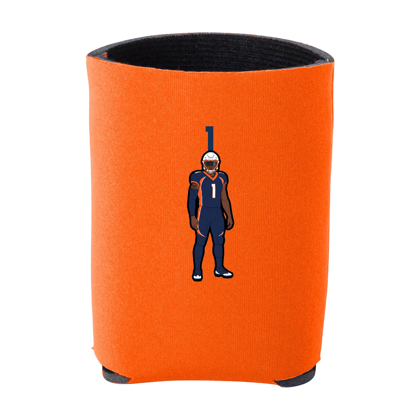 Can Holder — Number Top in Orange