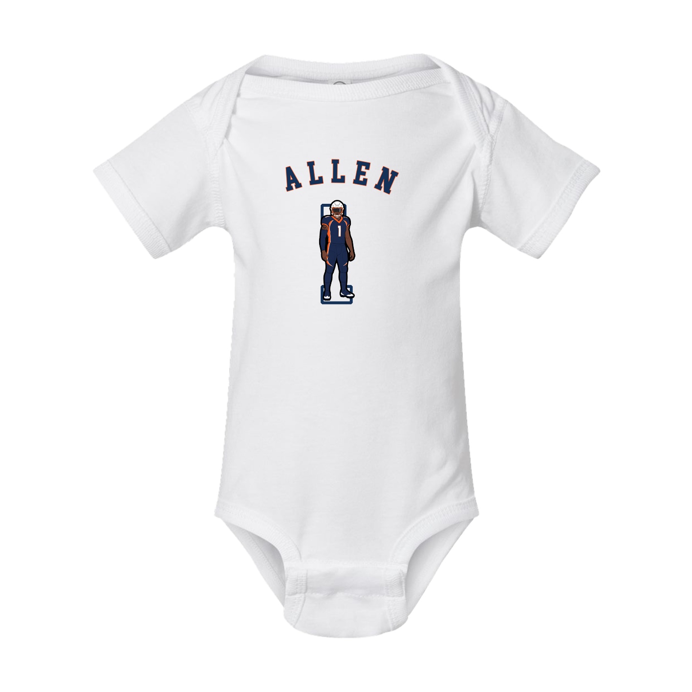Baby Onesie — Shirsey Arch in White