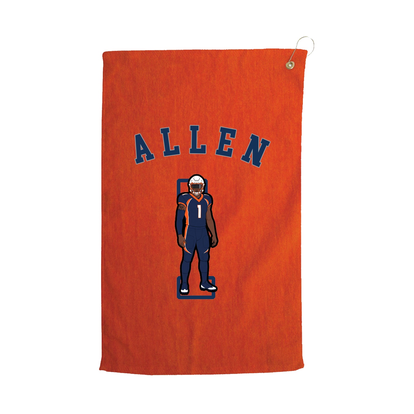 Golf Towel — Shirsey Arch in Orange