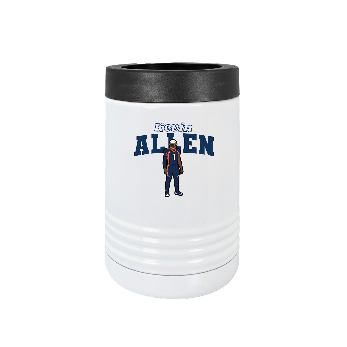 Beverage Holder — Name Arch in White