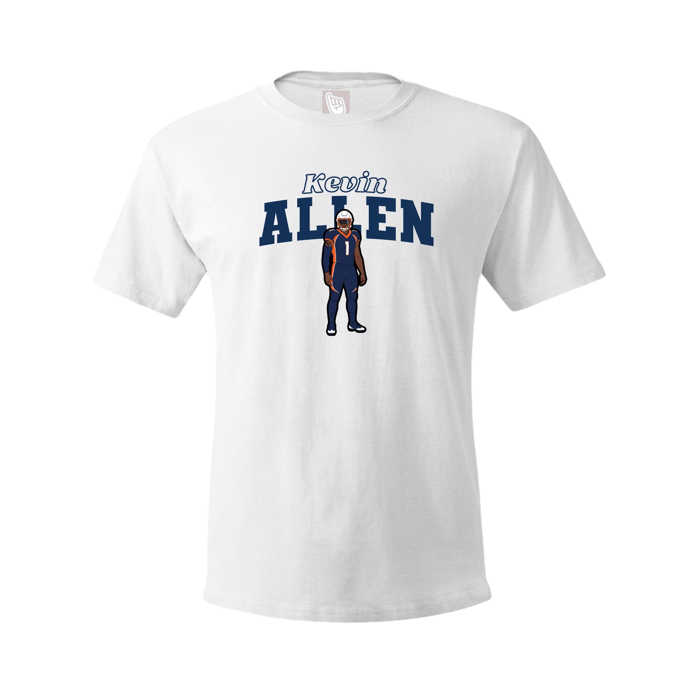 Tee — Name Arch in White