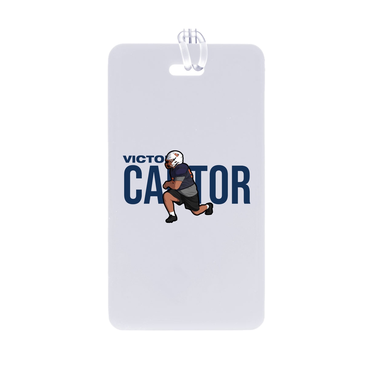 Bag Tag — Player Name in Classic