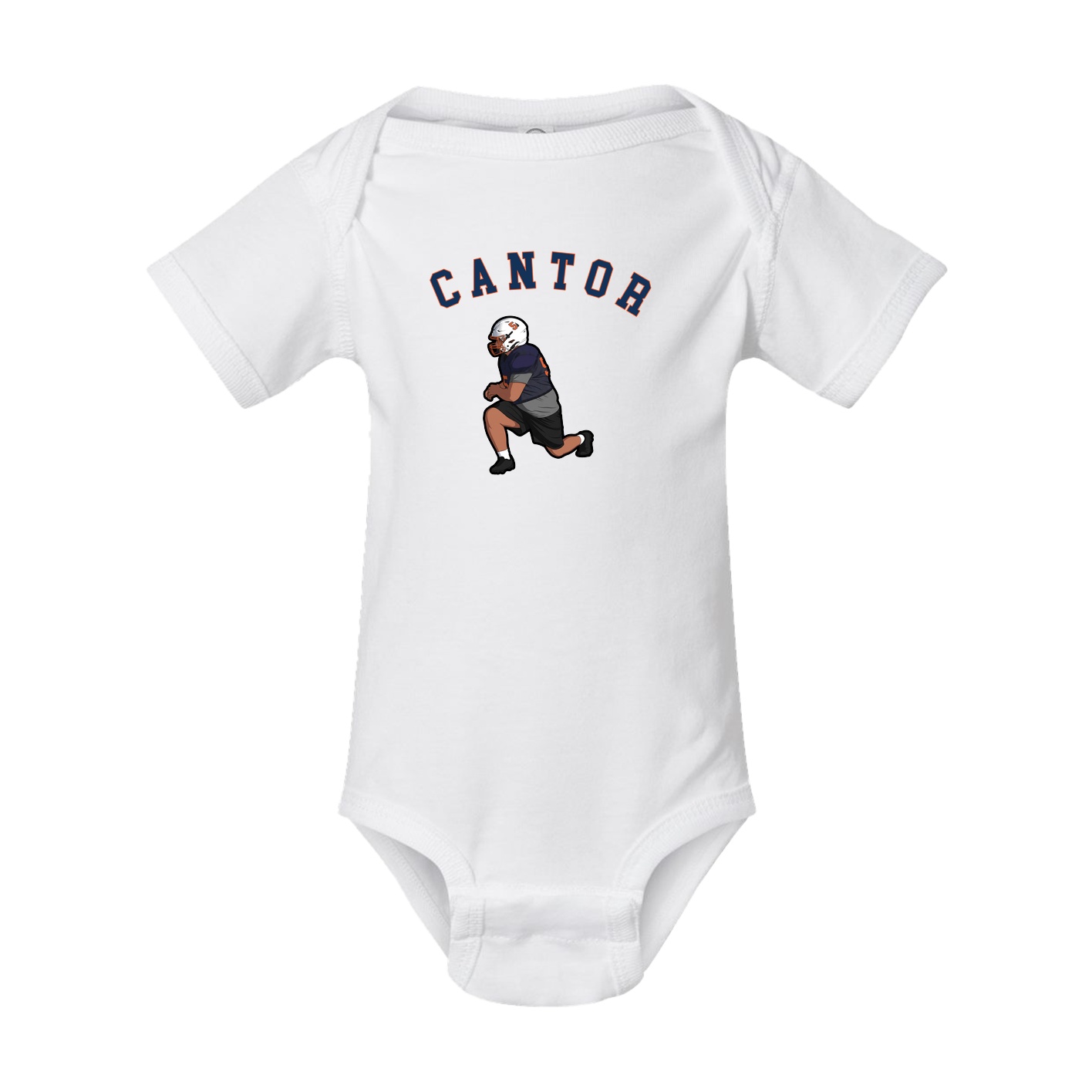Baby Onesie — Shirsey Arch in White