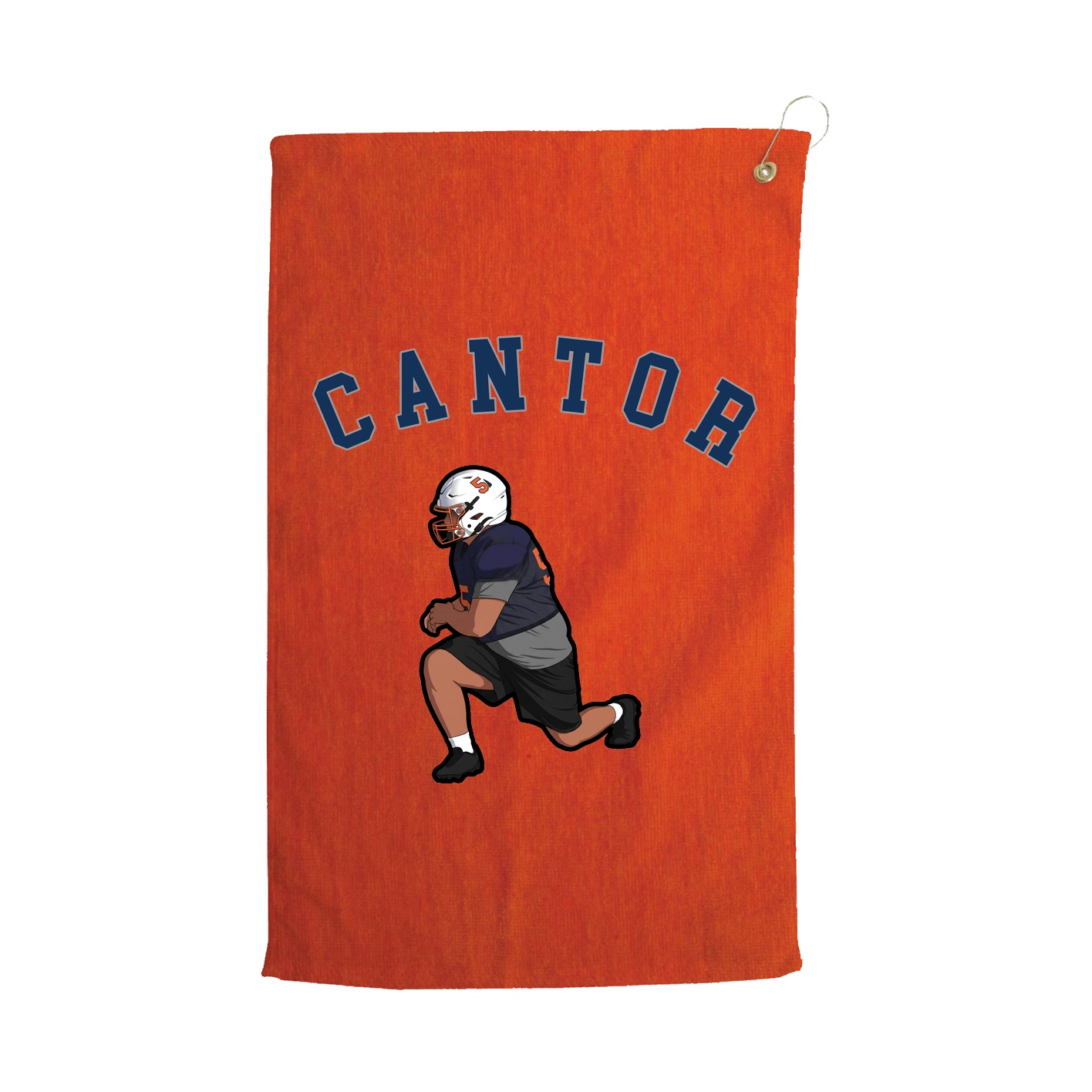 Golf Towel — Shirsey Arch in Orange