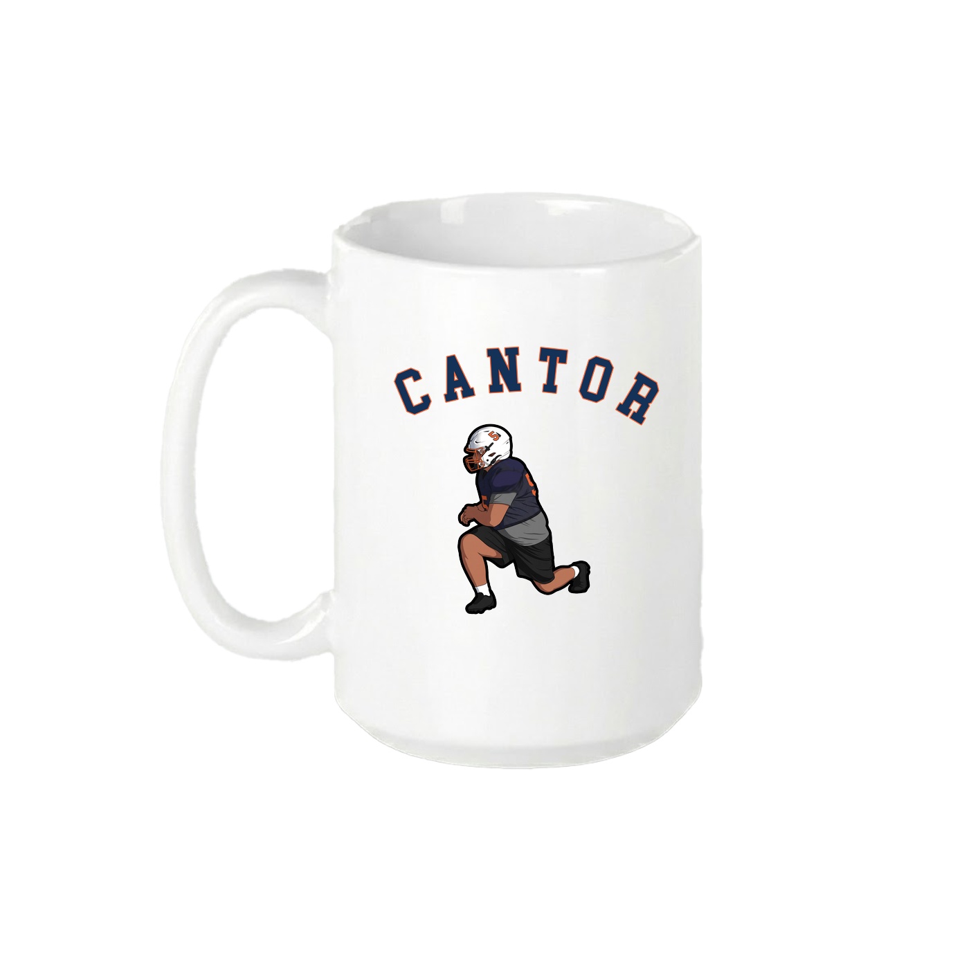 15oz Coffee Mug — Shirsey Arch in White