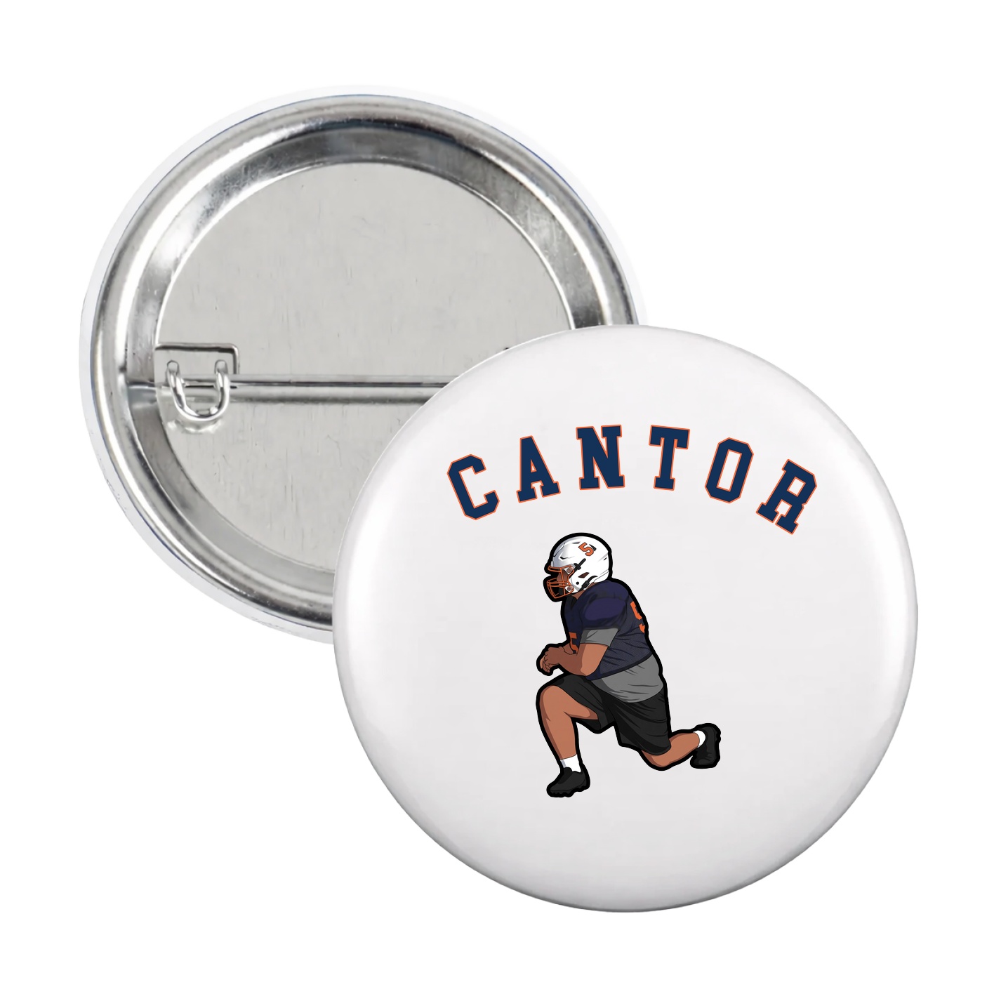 Game Day Button — Shirsey Arch in White
