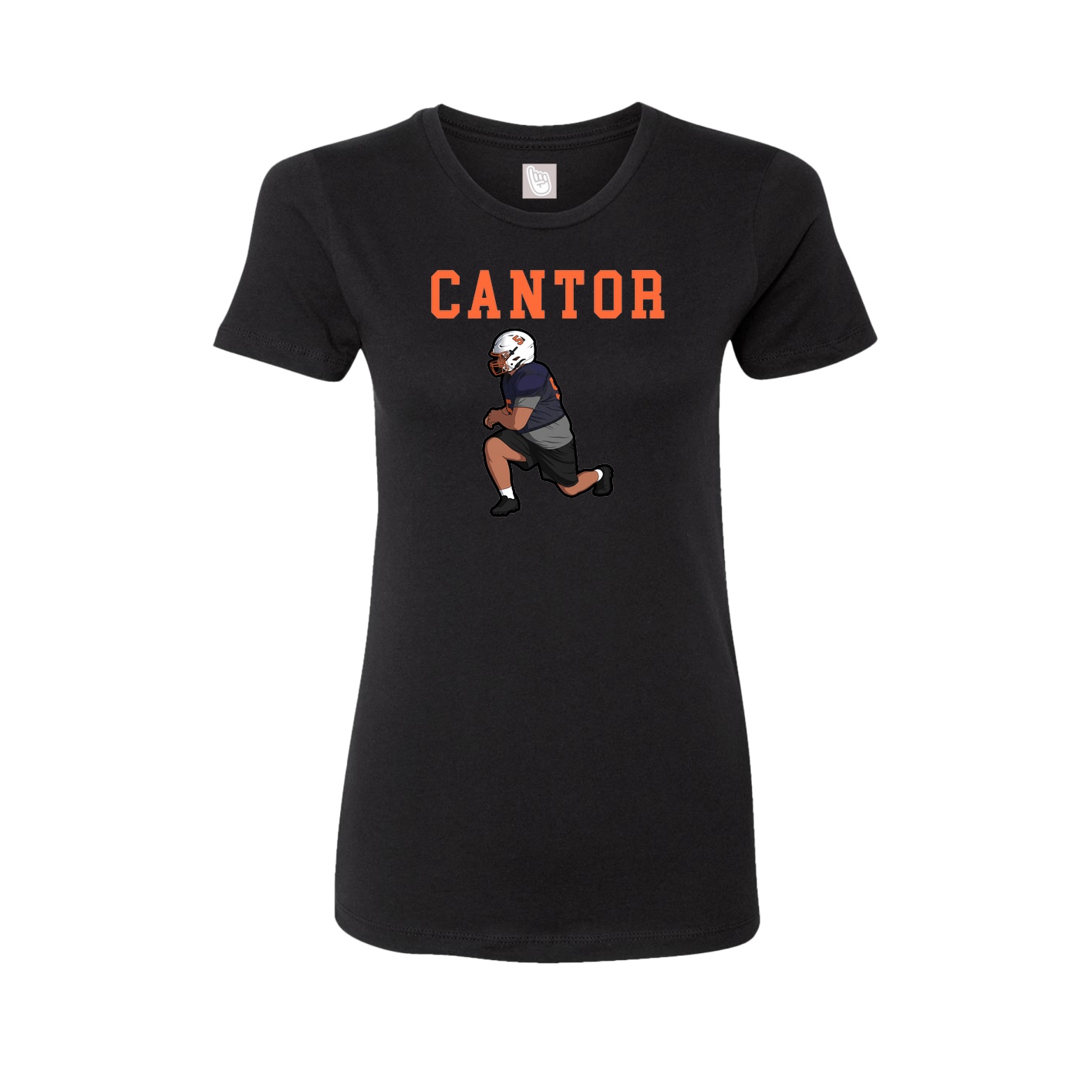 Fitted Women's Tee — Shirsey in Black