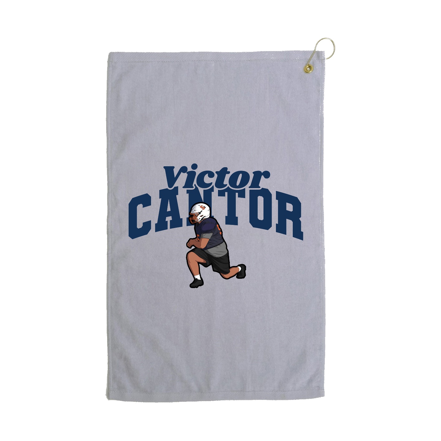 Golf Towel — Signature Arch in Grey