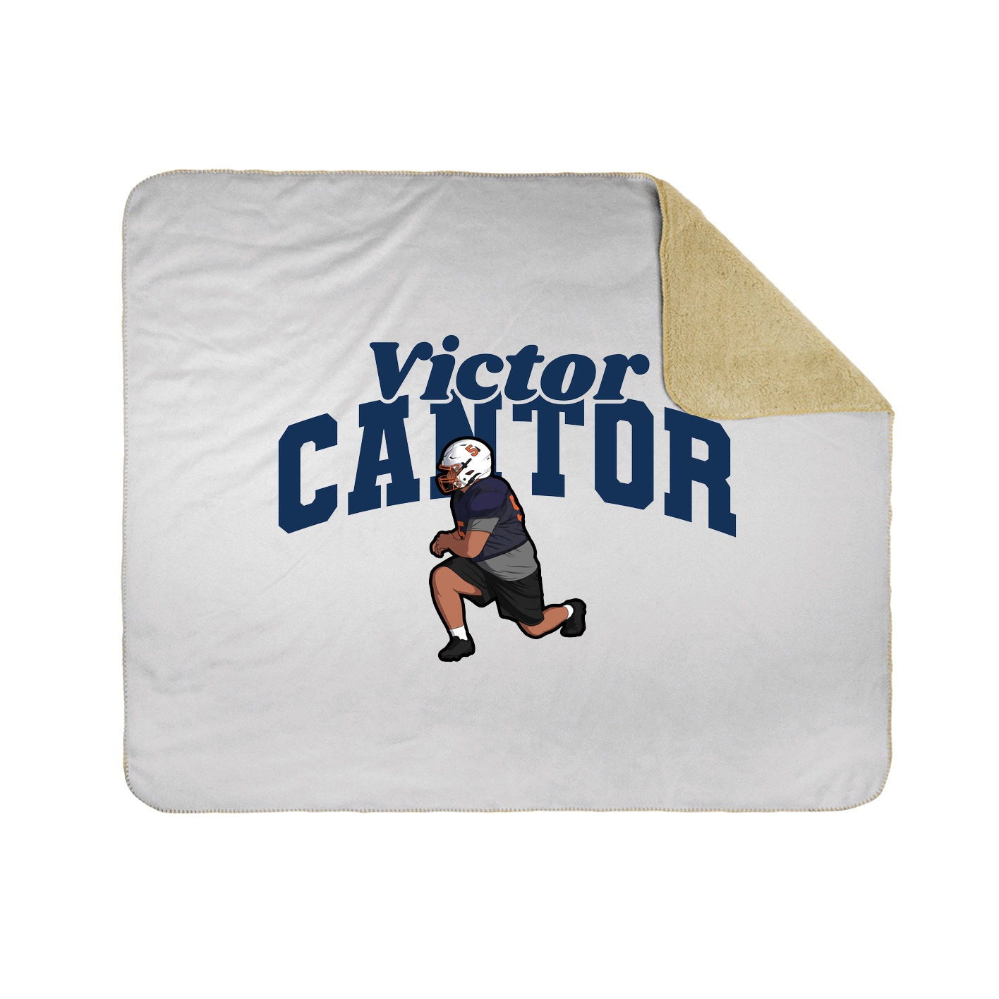 Throw Blanket — Signature Arch in White