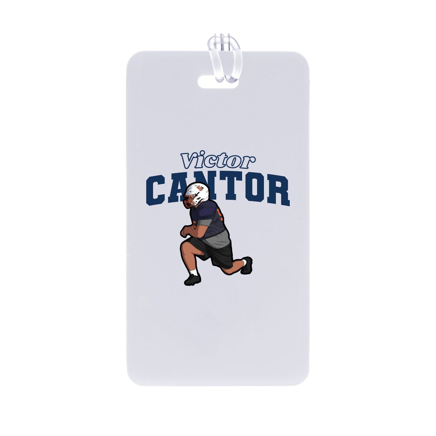 Bag Tag — Name Arch in Classic