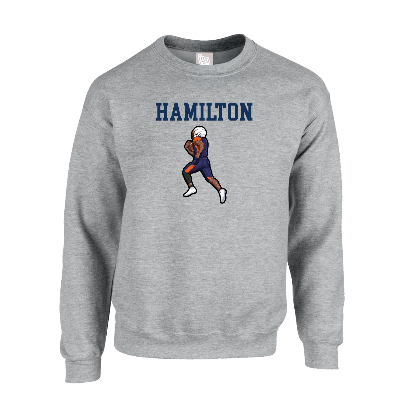 Fleece Crew — Shirsey in Grey