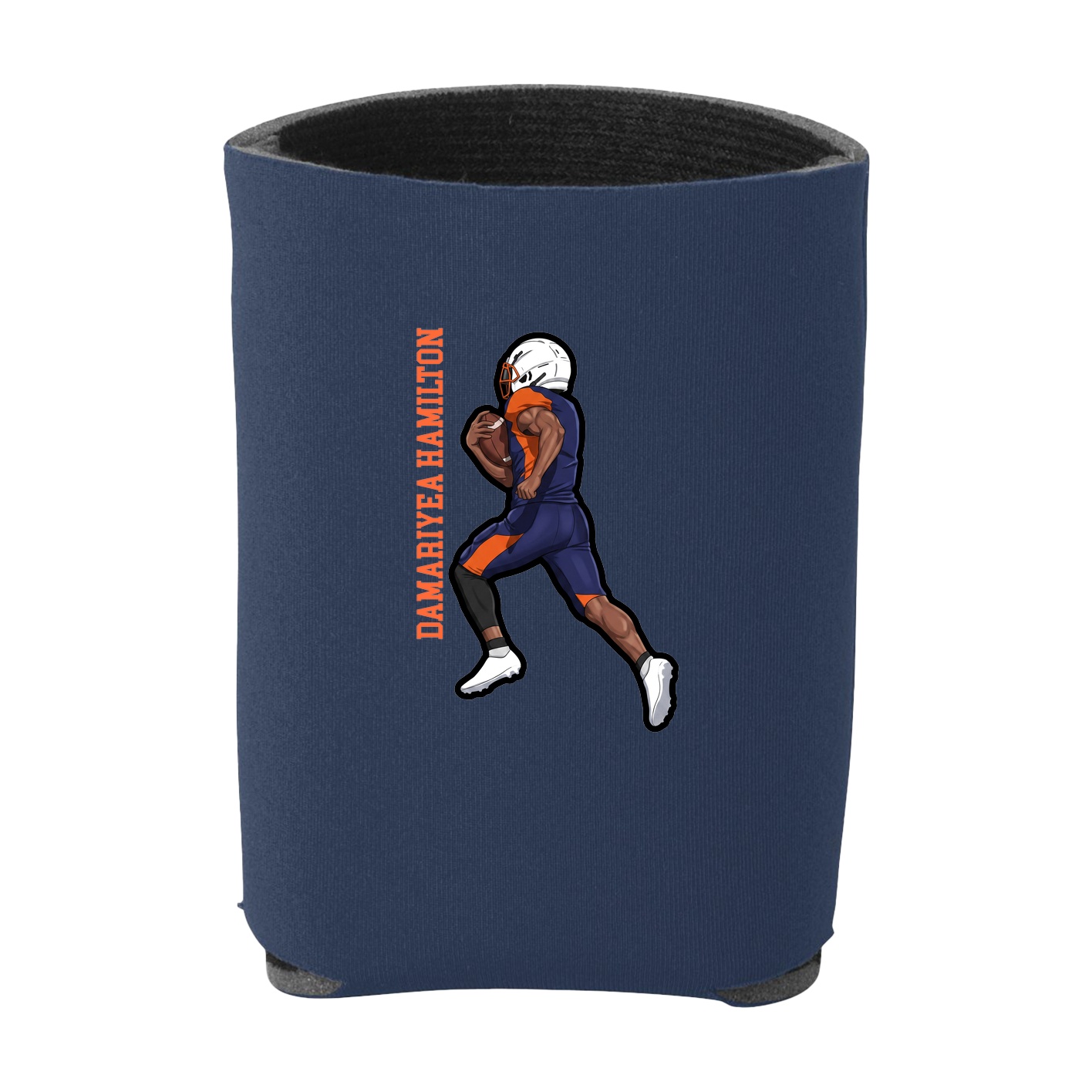 Can Holder — Name Vertical in Navy