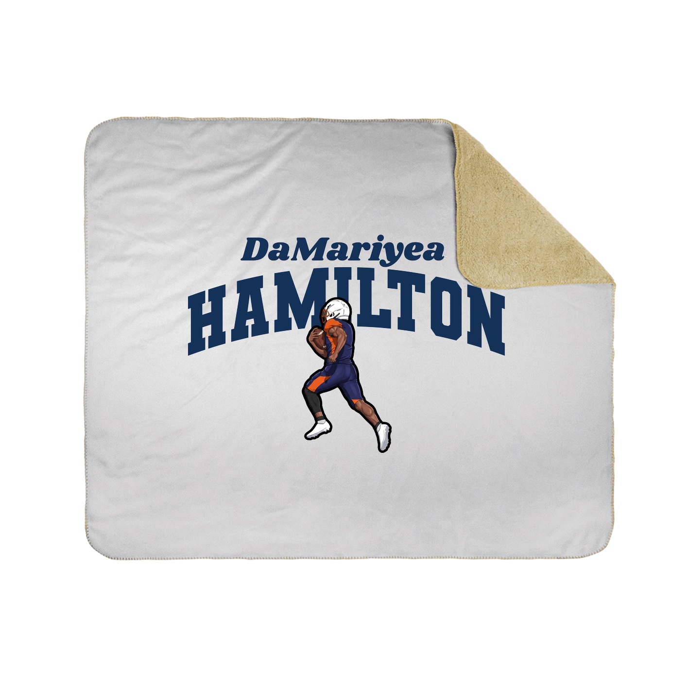 Throw Blanket — Signature Arch in White