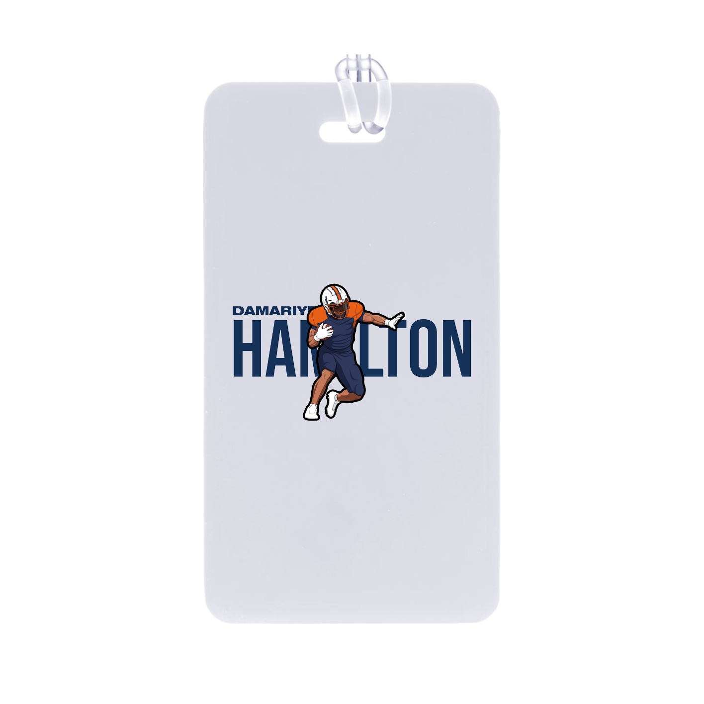 Bag Tag — Player Name in Classic