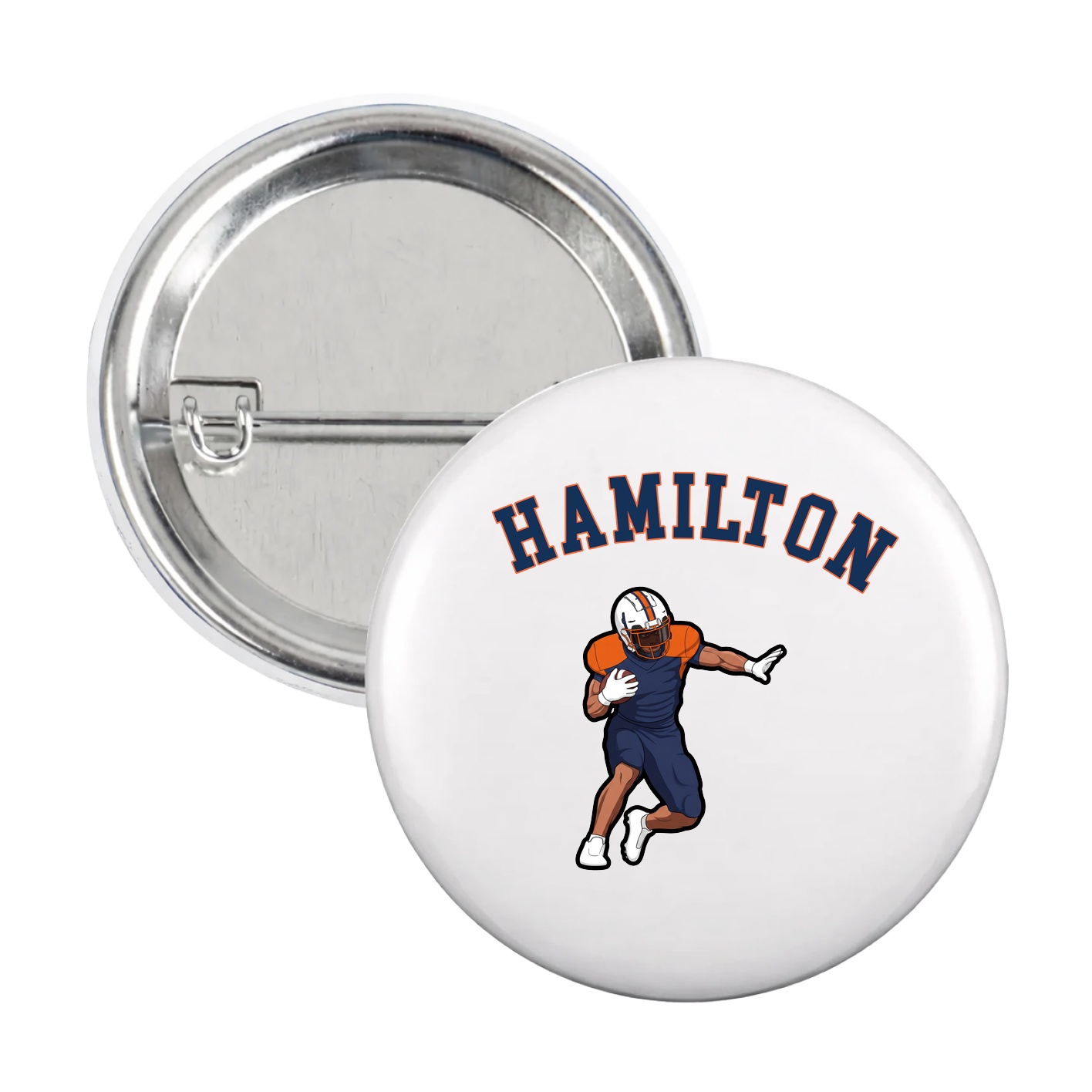 Game Day Button — Shirsey Arch in White