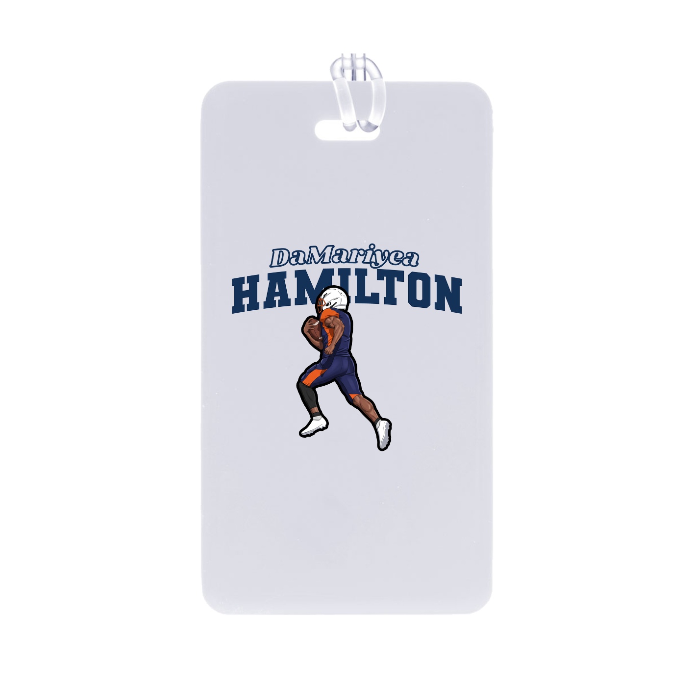 Bag Tag — Name Arch in Classic