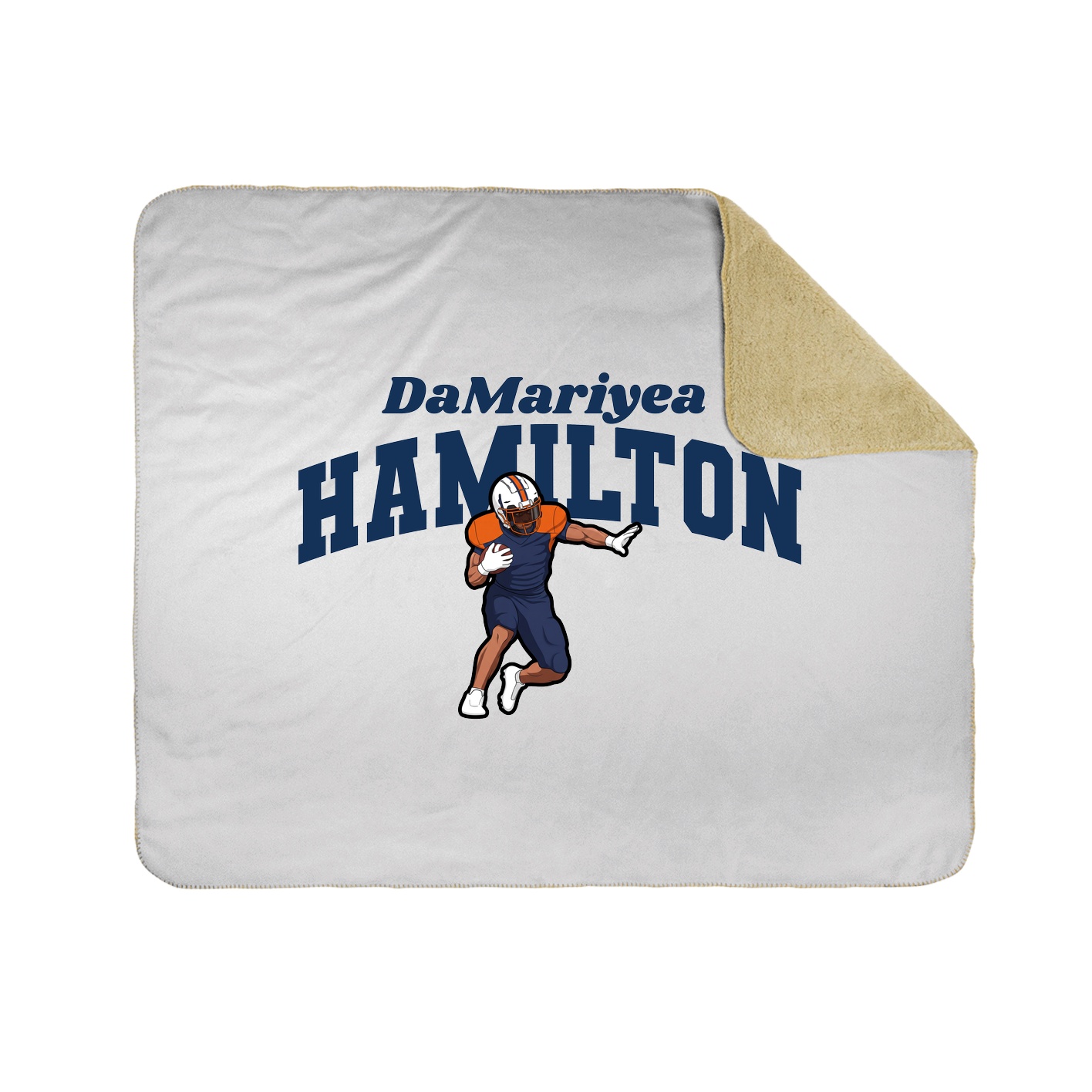 Throw Blanket — Signature Arch in White
