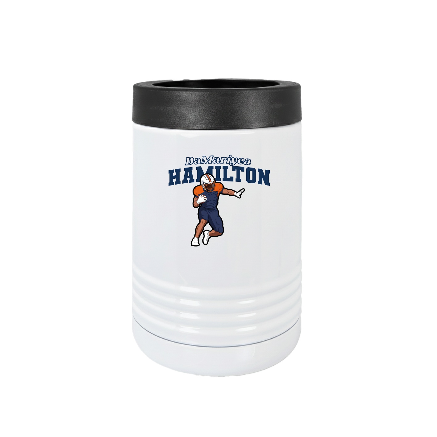 Beverage Holder — Name Arch in White