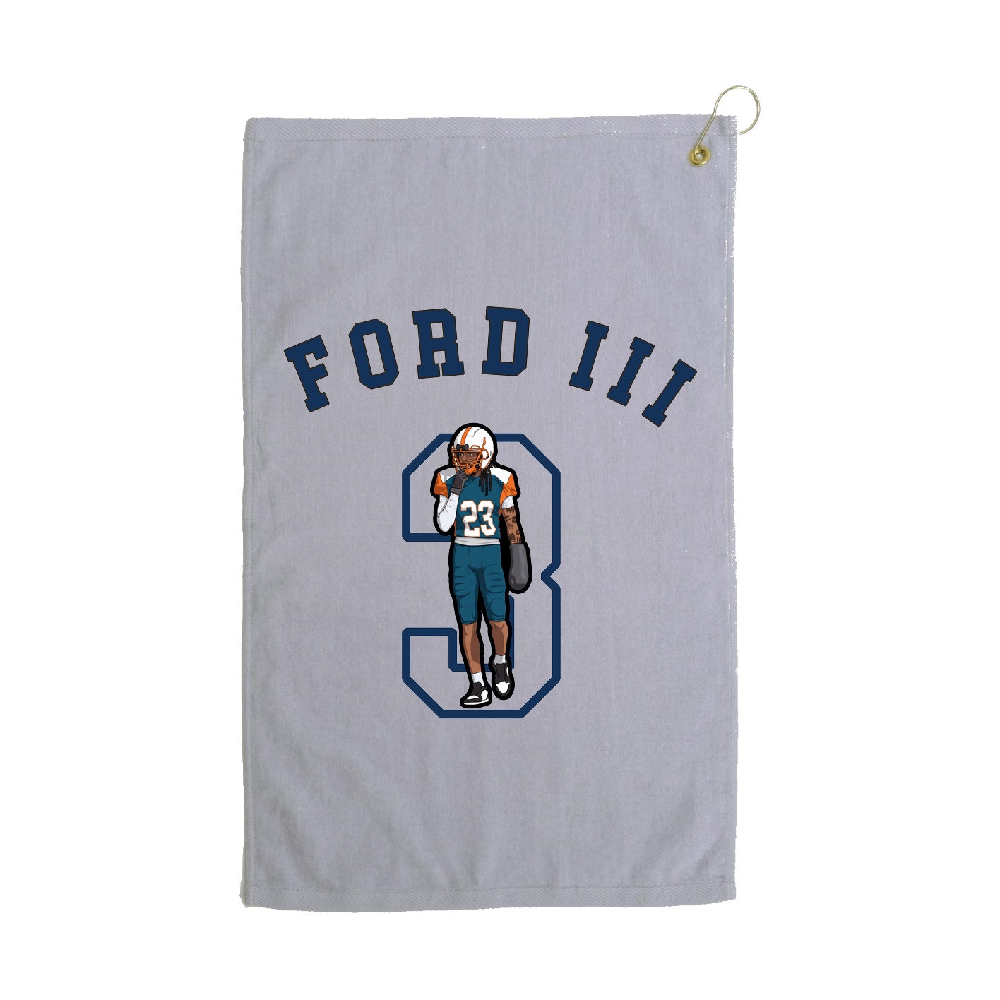 Golf Towel — Shirsey Arch in Grey