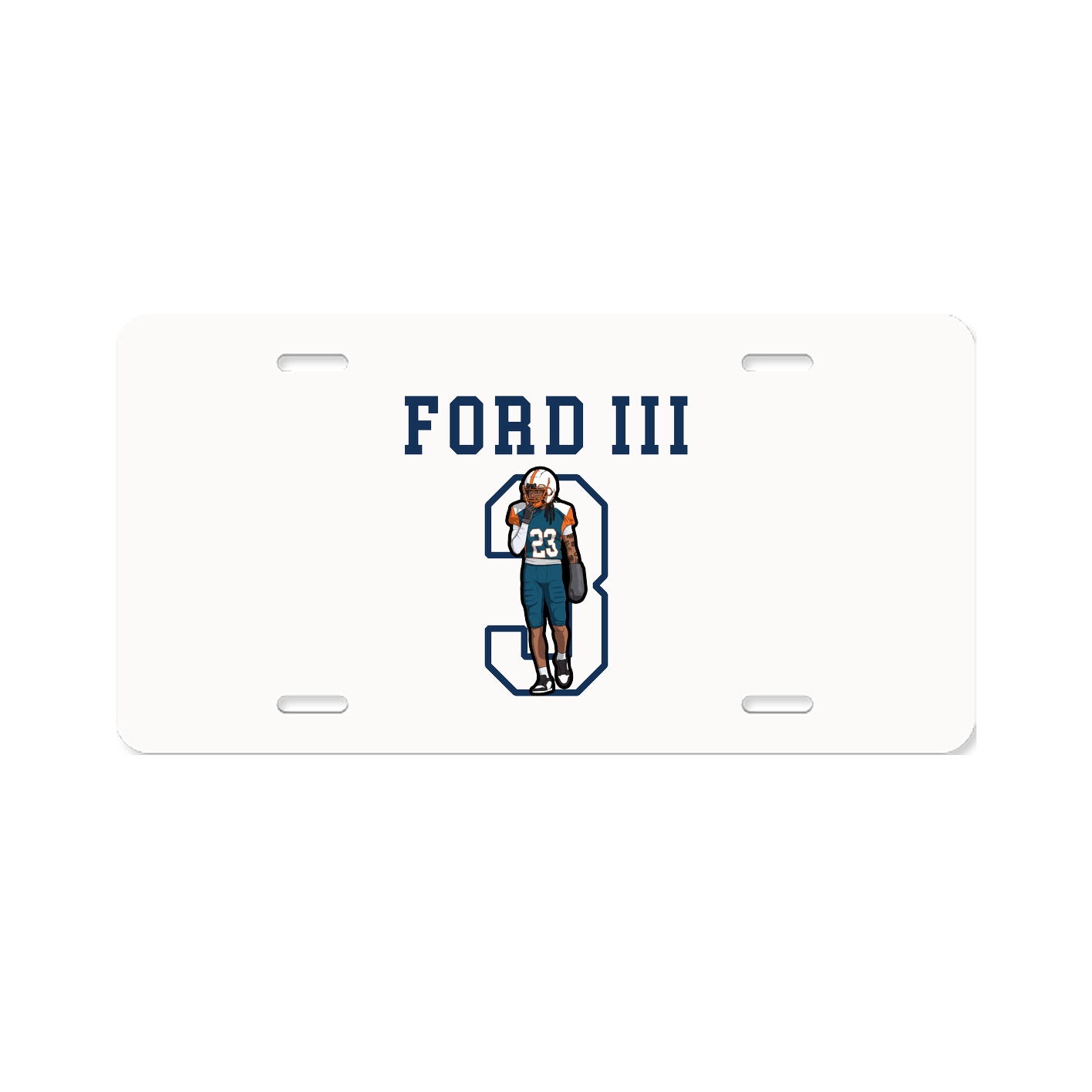 License Plate — Shirsey in Classic