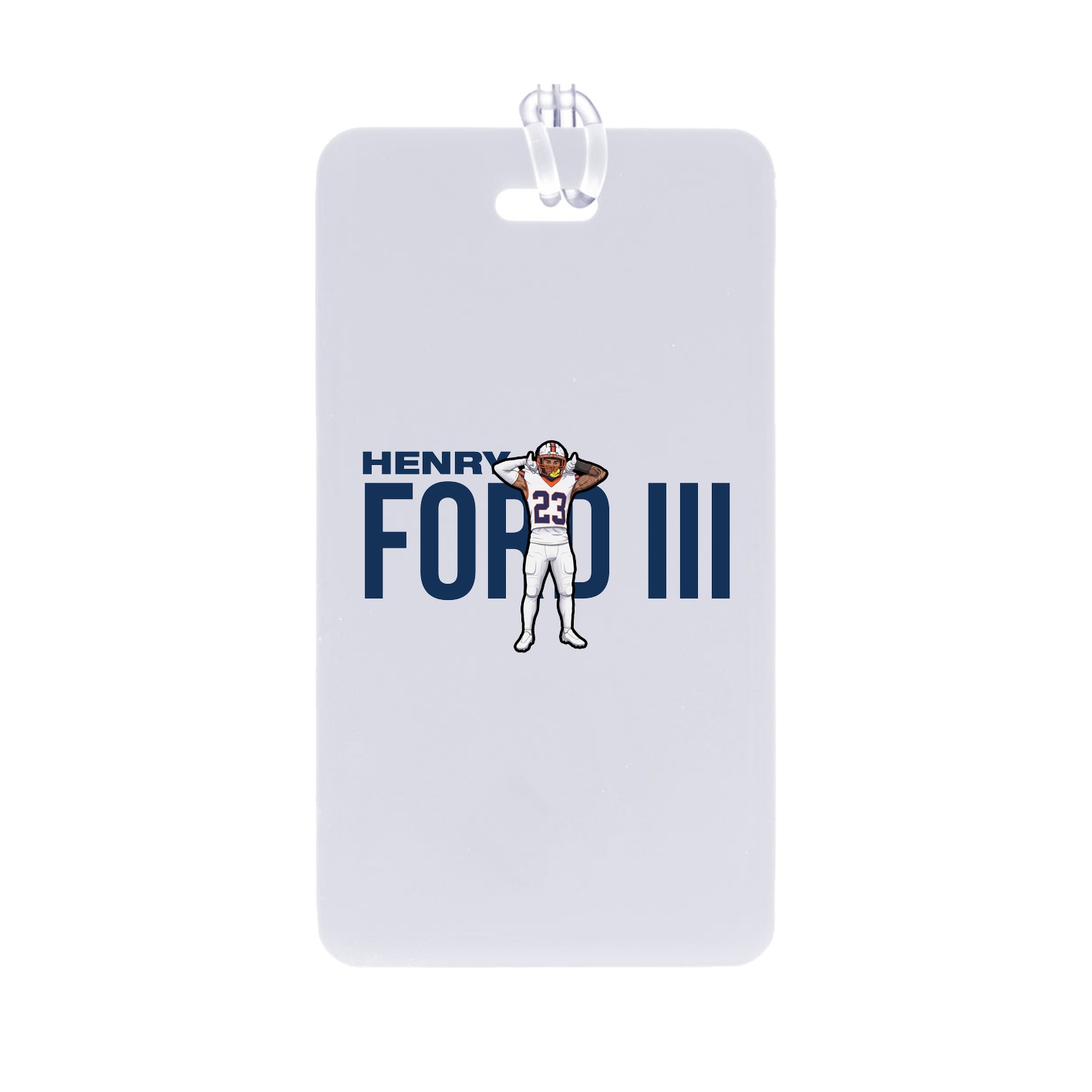 Bag Tag — Player Name in Classic