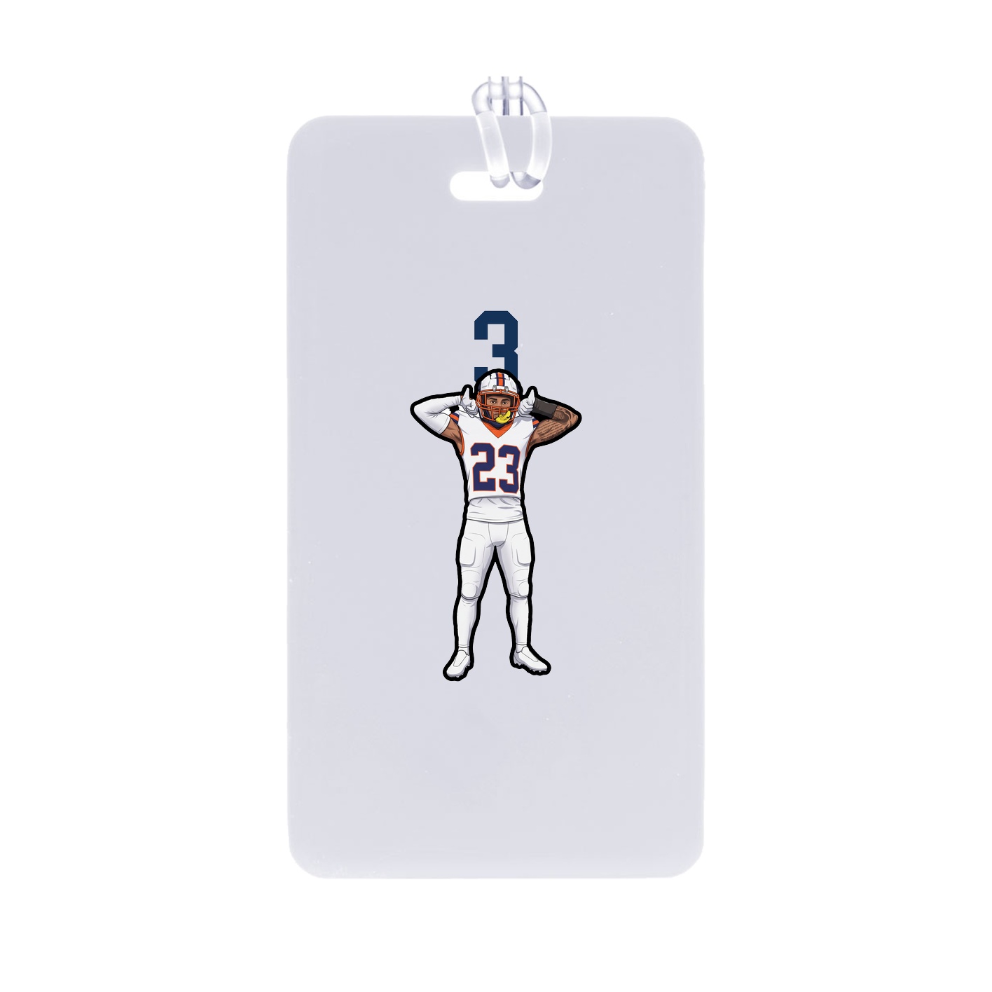 Bag Tag — Number Top in Classic