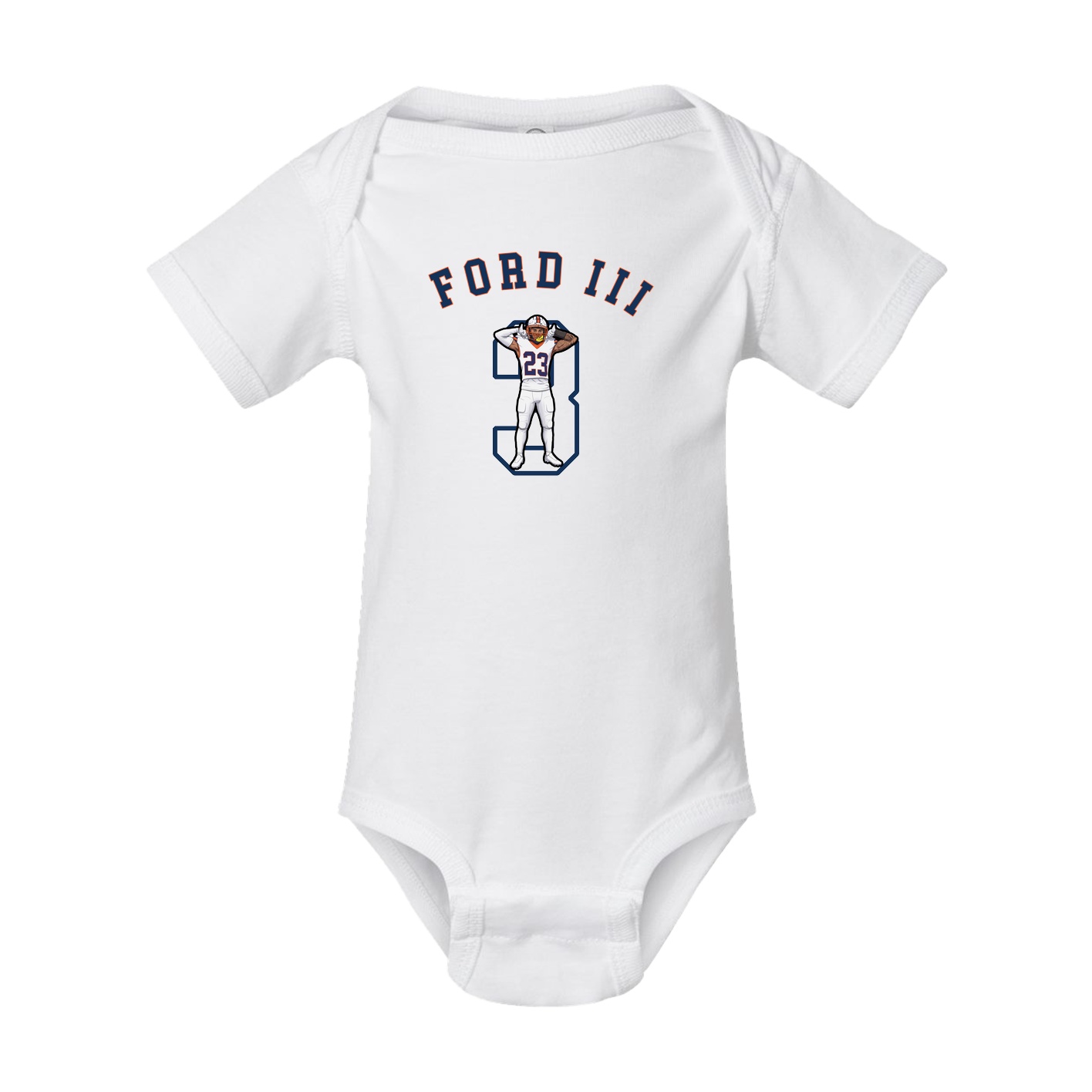 Baby Onesie — Shirsey Arch in White