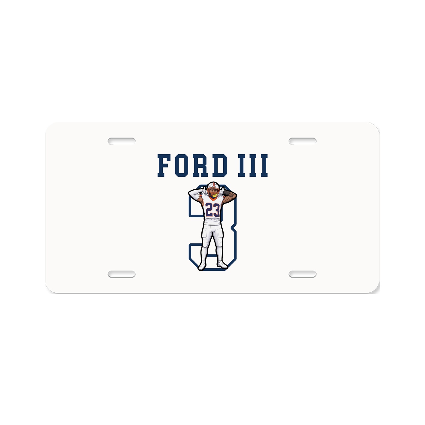 License Plate — Shirsey in Classic