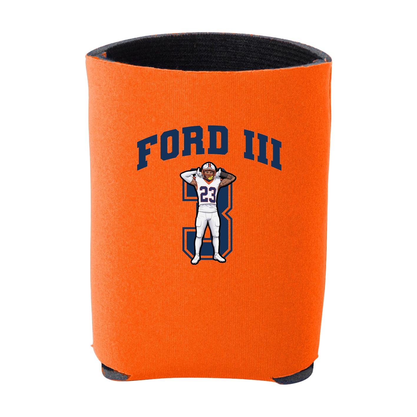 Can Holder — Number in Orange