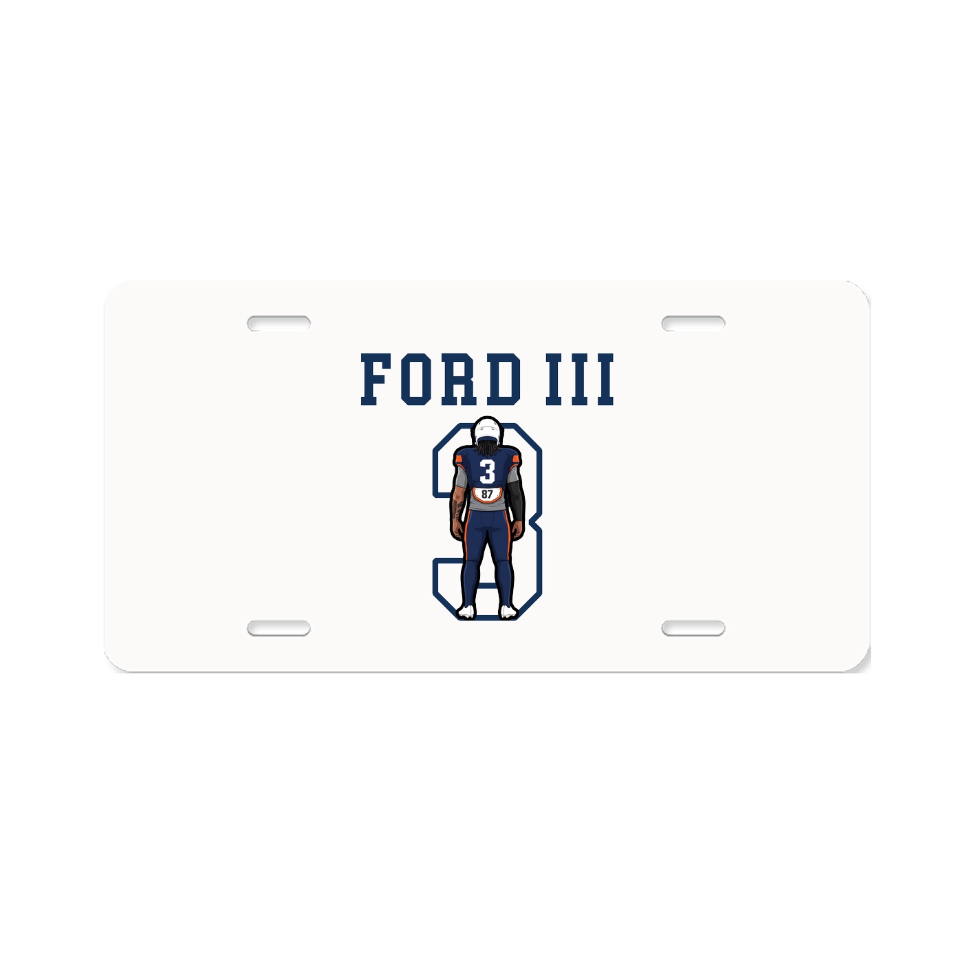 License Plate — Shirsey in Classic