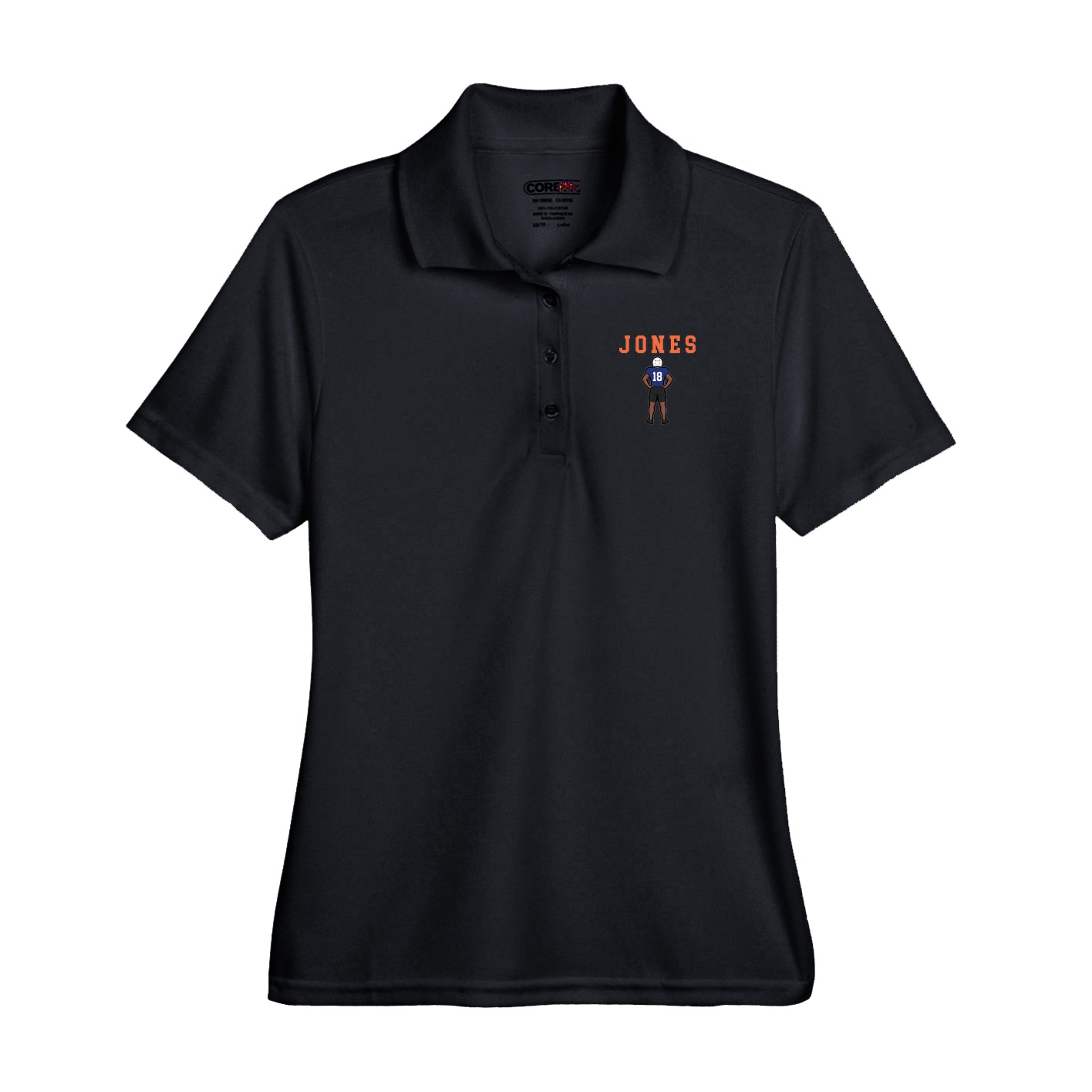 Performance Polo — Shirsey in Black