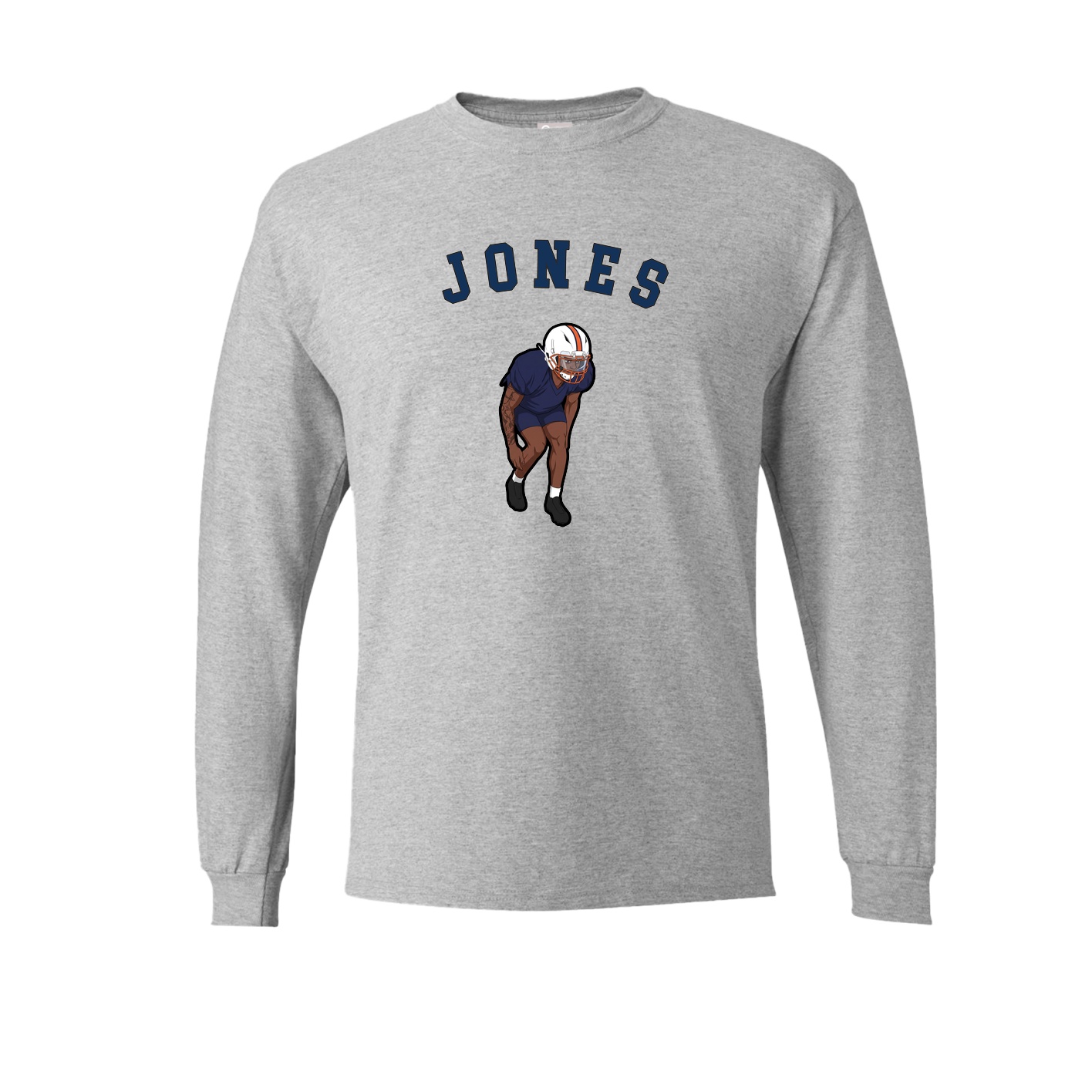 Long Sleeve Tee — Shirsey Arch in Grey